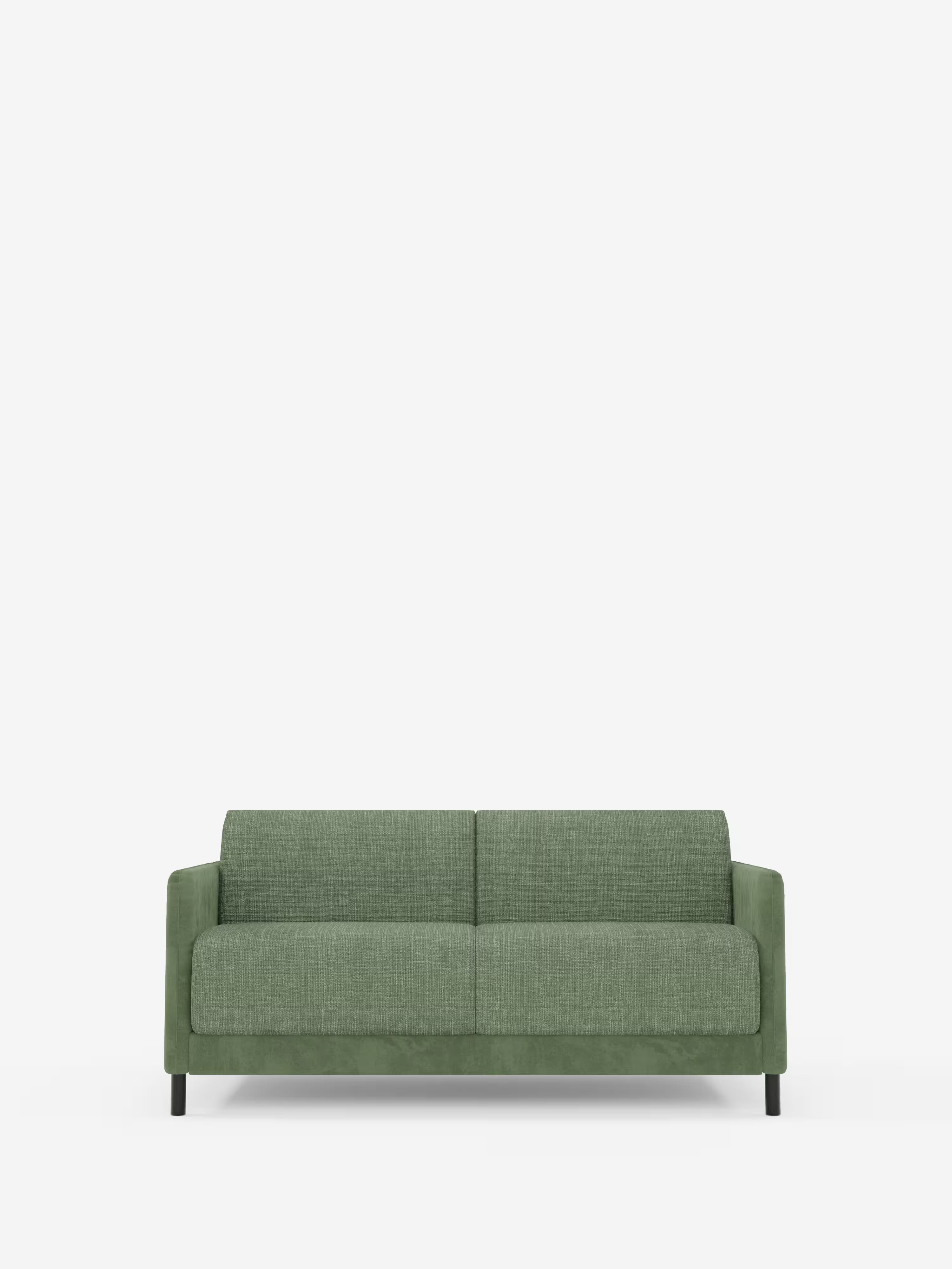 Narciso divano letto 2 e 3 posti materasso alto 18 cm - bicolore cuoio - panna in microfibra e ciniglia impermeabile
