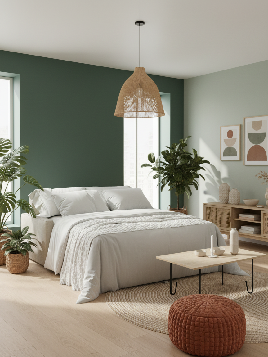 Nivon divano letto moderno 2 e 3 posti - materasso H16 cm e poggiatesta regolabili in tessuto smacchiabile