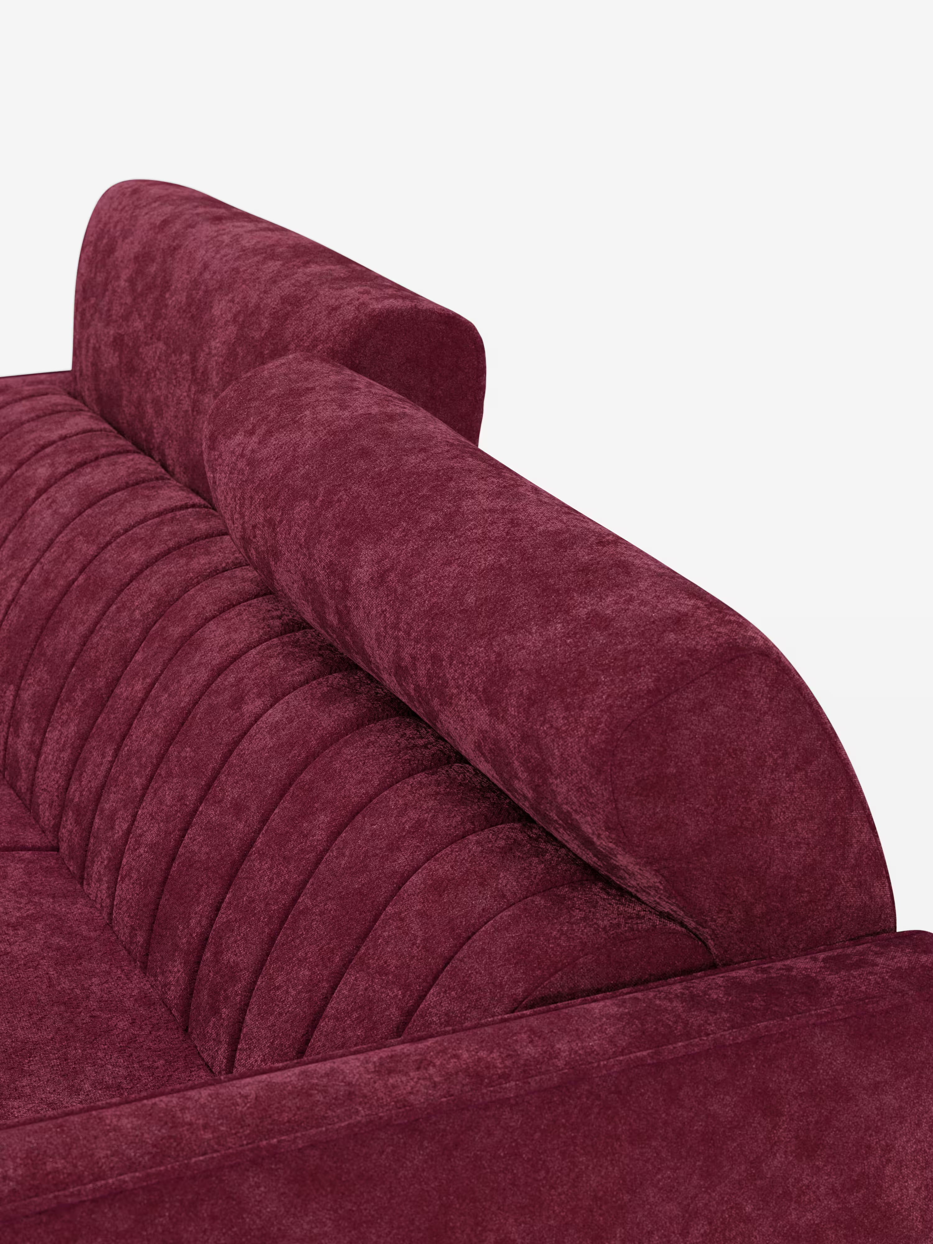 Nivon divano letto moderno 2 e 3 posti - materasso H16 cm e poggiatesta regolabili in tessuto smacchiabile