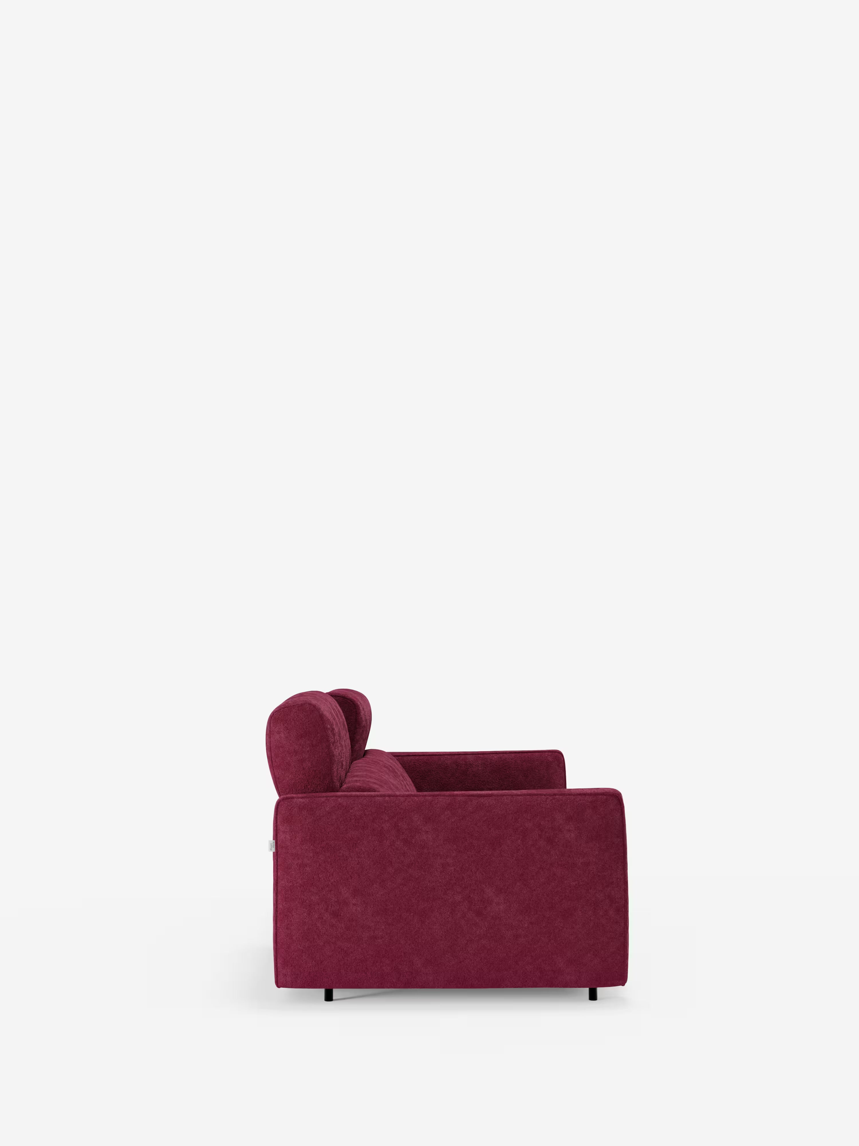 Nivon divano letto moderno 2 e 3 posti - materasso H16 cm e poggiatesta regolabili in tessuto smacchiabile