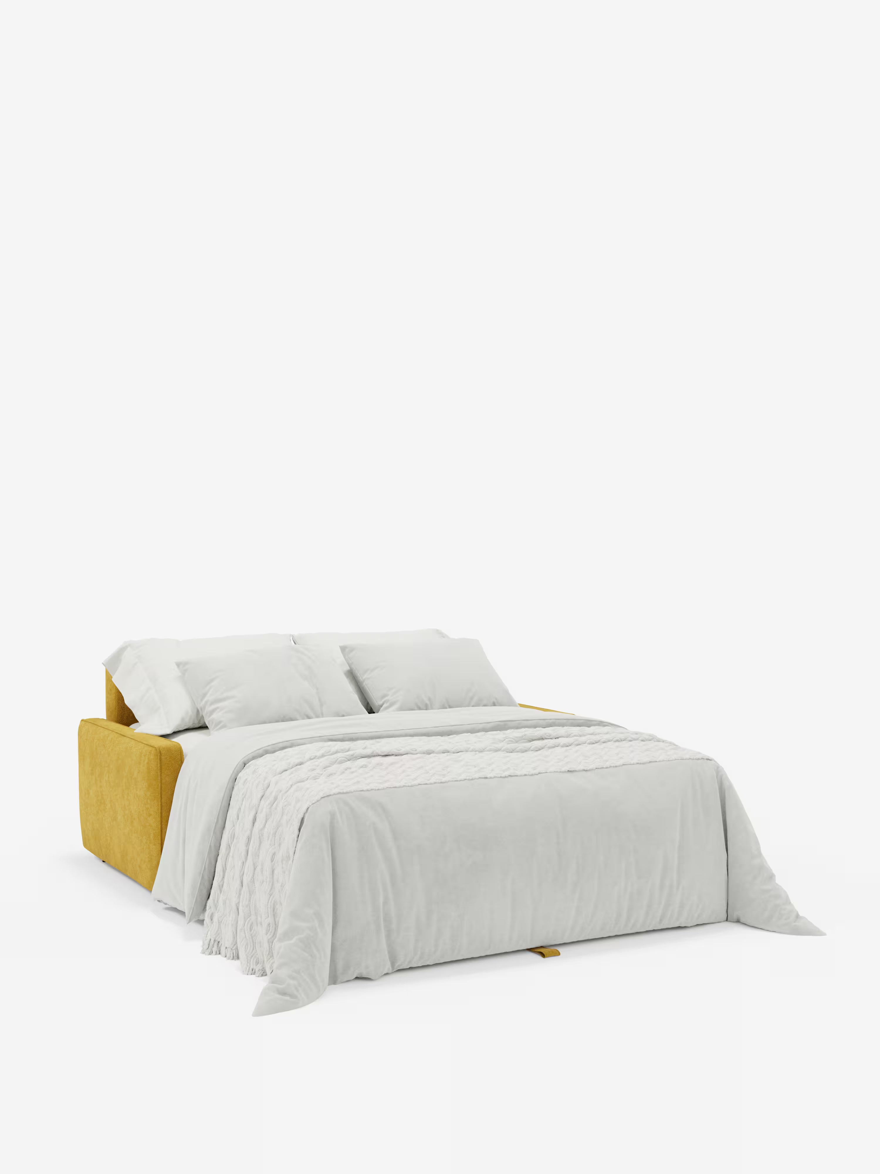 Nivon divano letto moderno 2 e 3 posti - materasso H16 cm e poggiatesta regolabili in tessuto smacchiabile