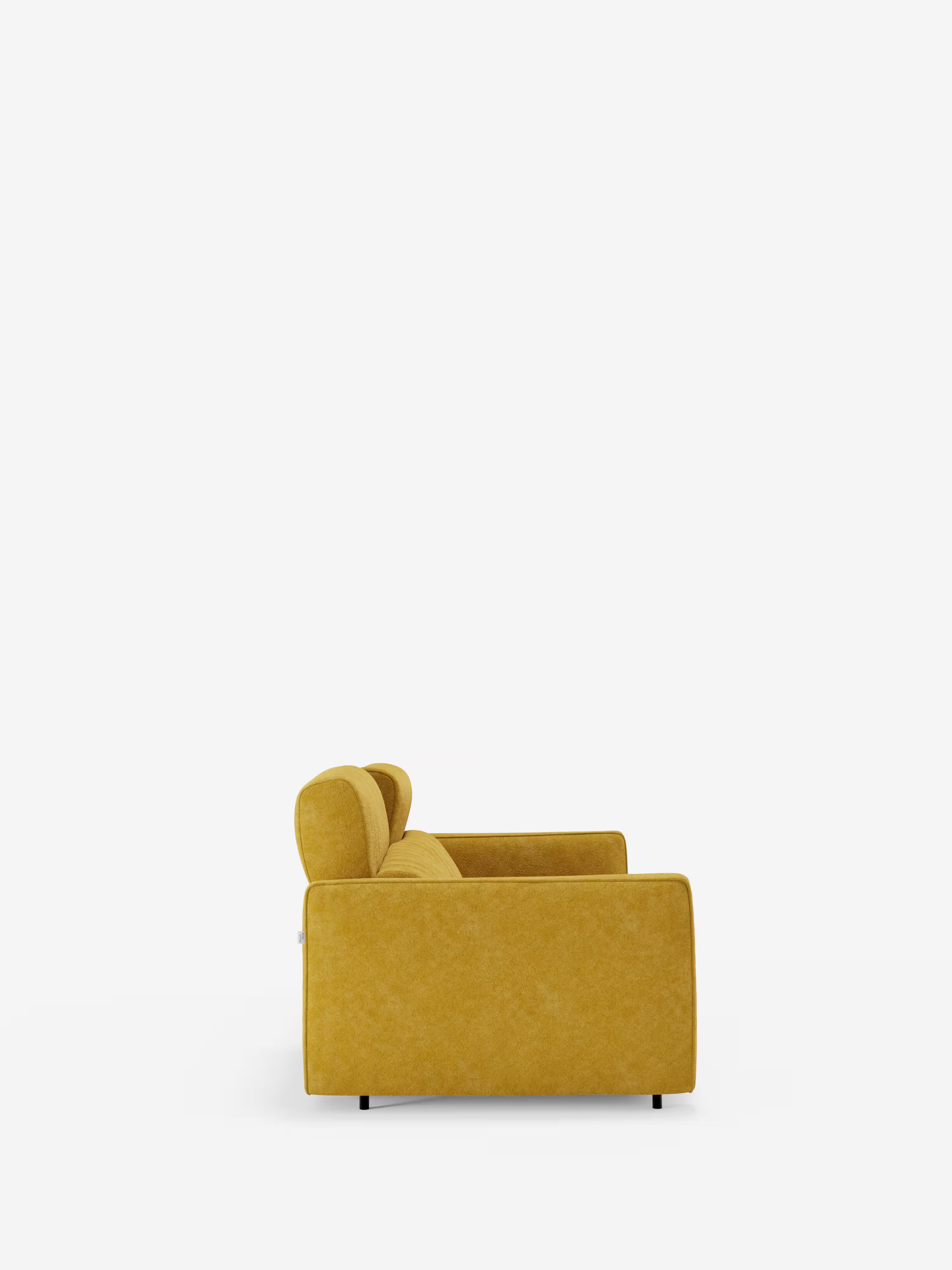Nivon divano letto moderno 2 e 3 posti - materasso H16 cm e poggiatesta regolabili in tessuto smacchiabile