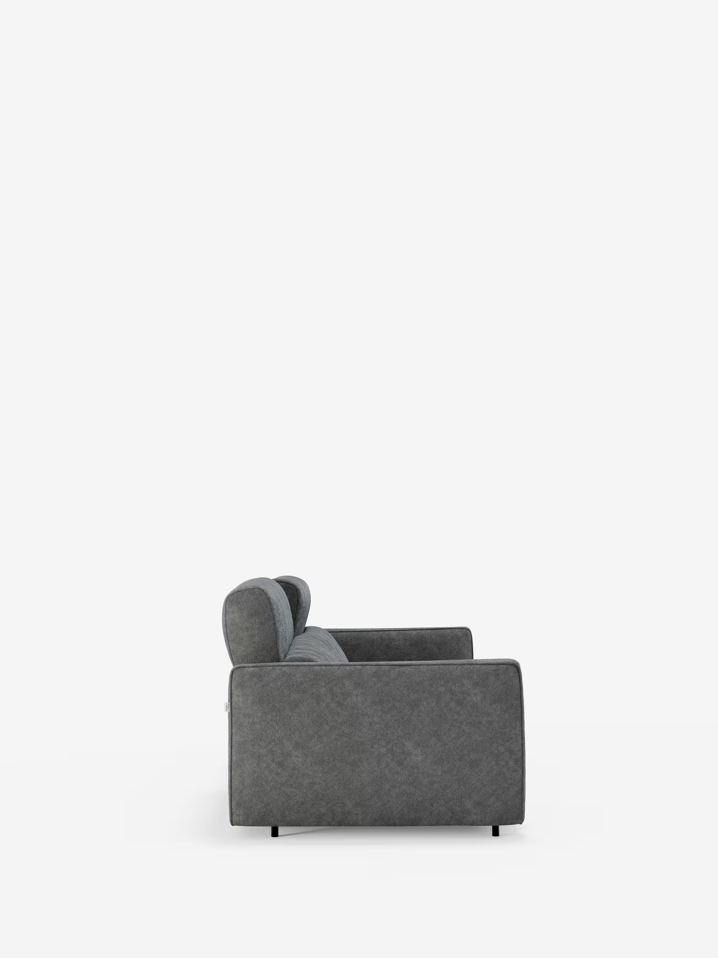 Nivon divano letto moderno 2 e 3 posti - materasso H16 cm e poggiatesta regolabili in tessuto smacchiabile