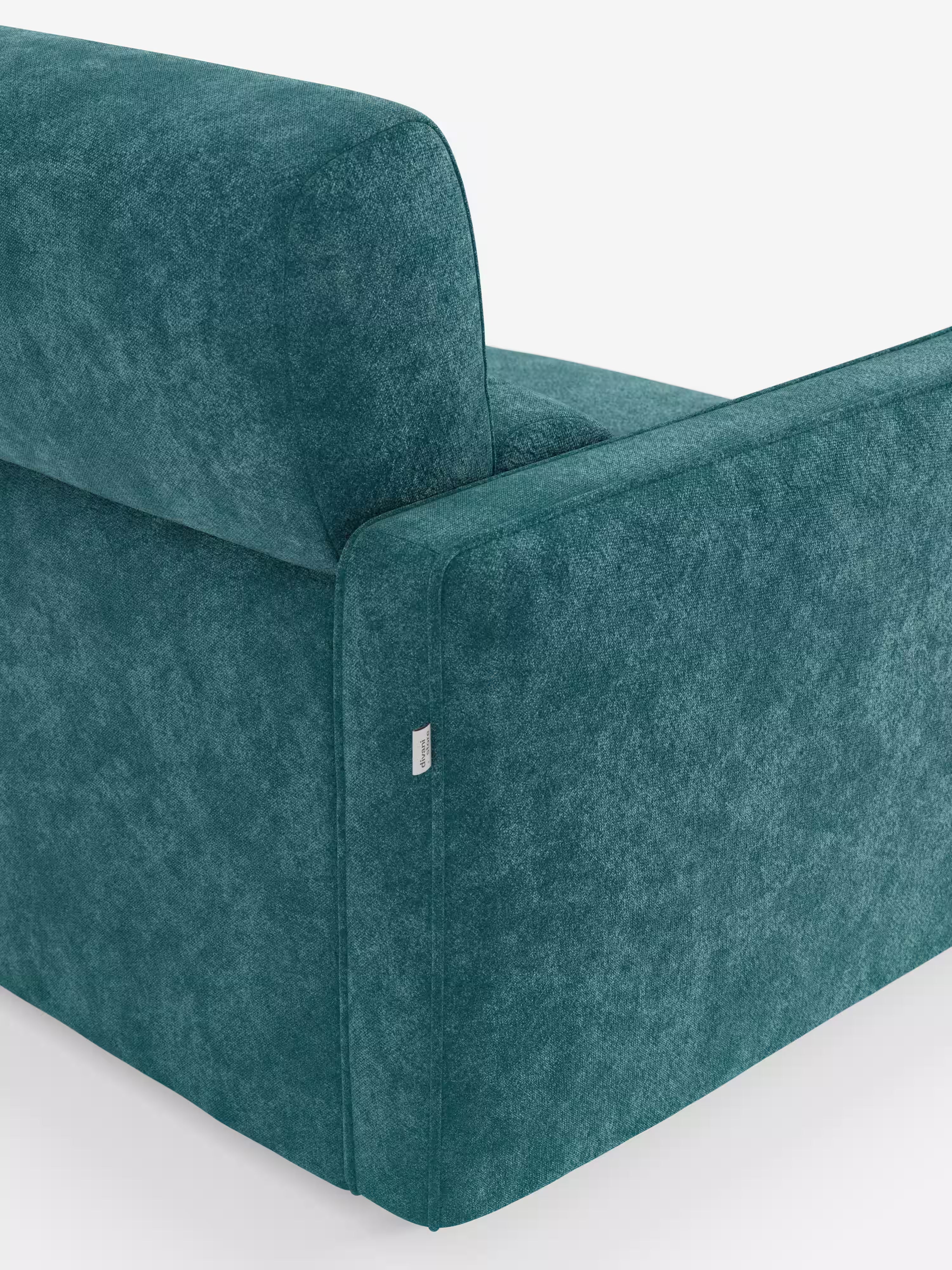 Nivon divano letto moderno 2 e 3 posti - materasso H16 cm e poggiatesta regolabili in tessuto smacchiabile