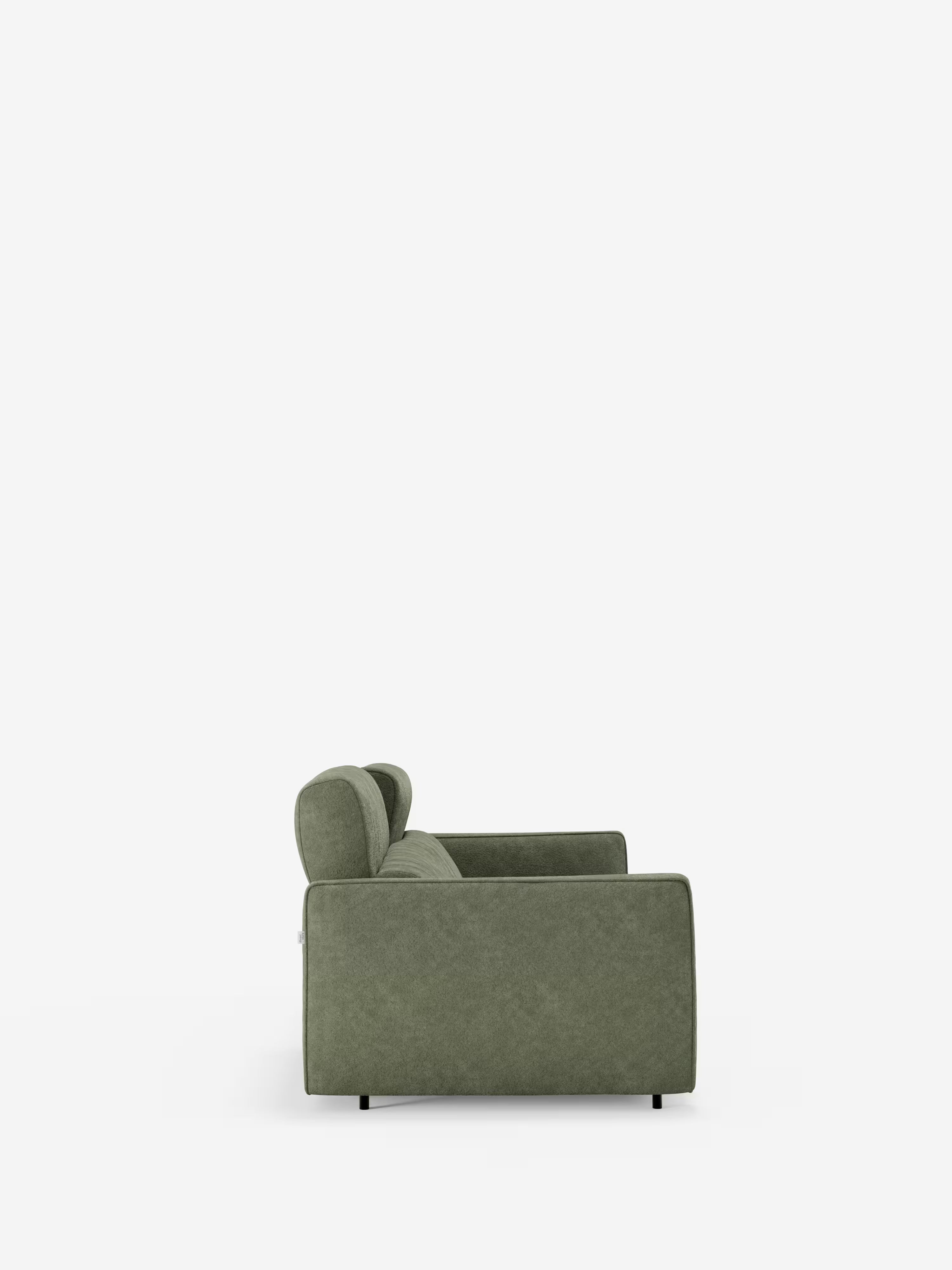 Nivon divano letto moderno 2 e 3 posti - materasso H16 cm e poggiatesta regolabili in tessuto smacchiabile