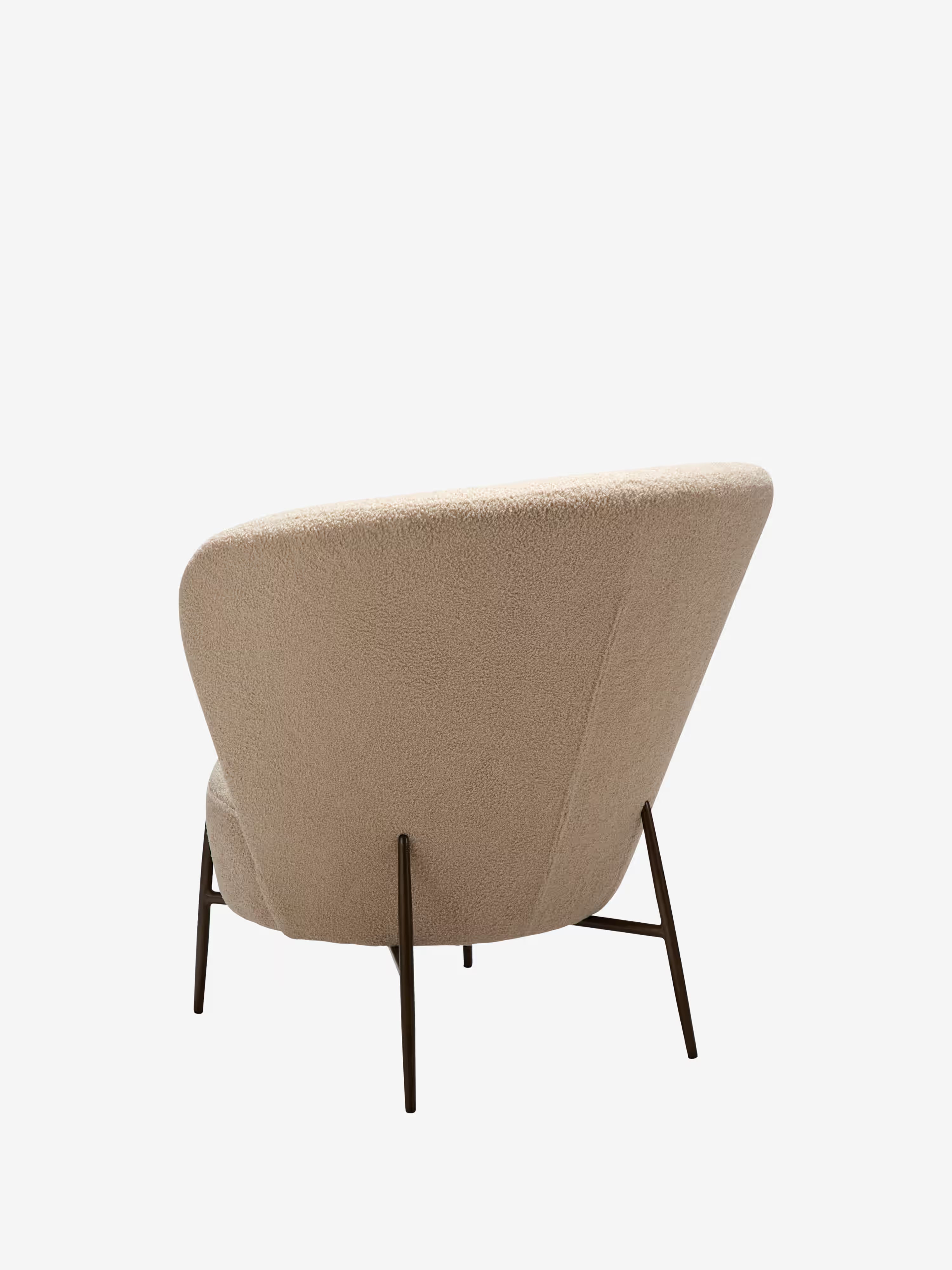 Orbit Sillón – Confort envolvente en diseño bouclé RPES ecológico