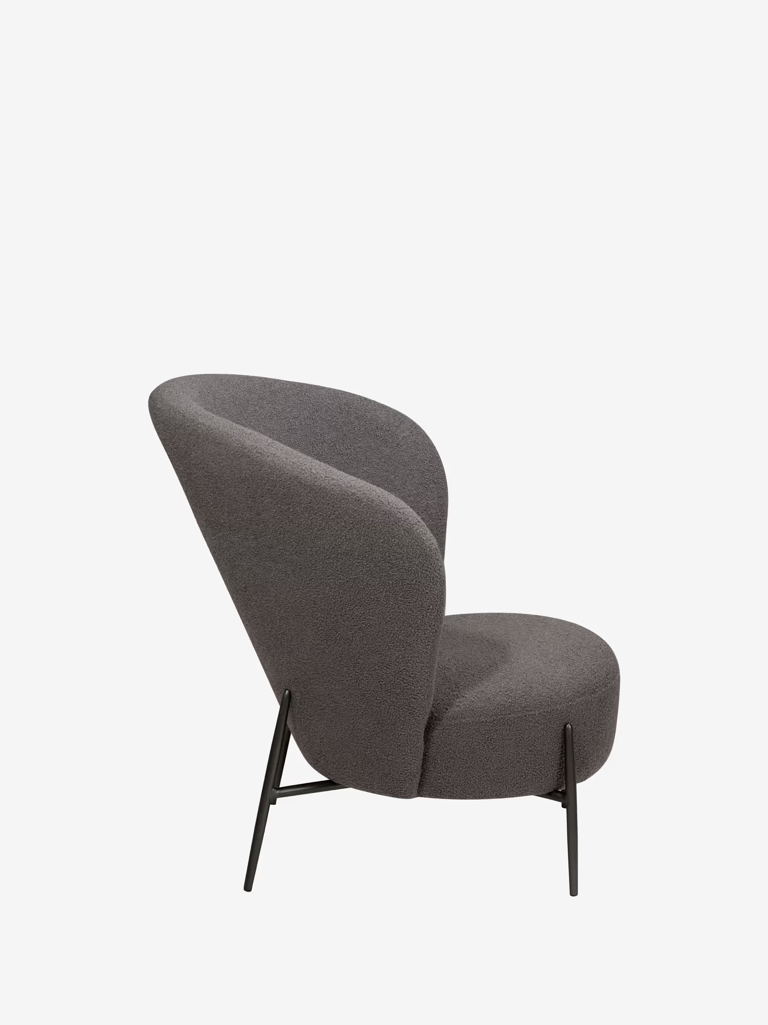 Orbit Sillón – Confort envolvente en diseño bouclé RPES ecológico