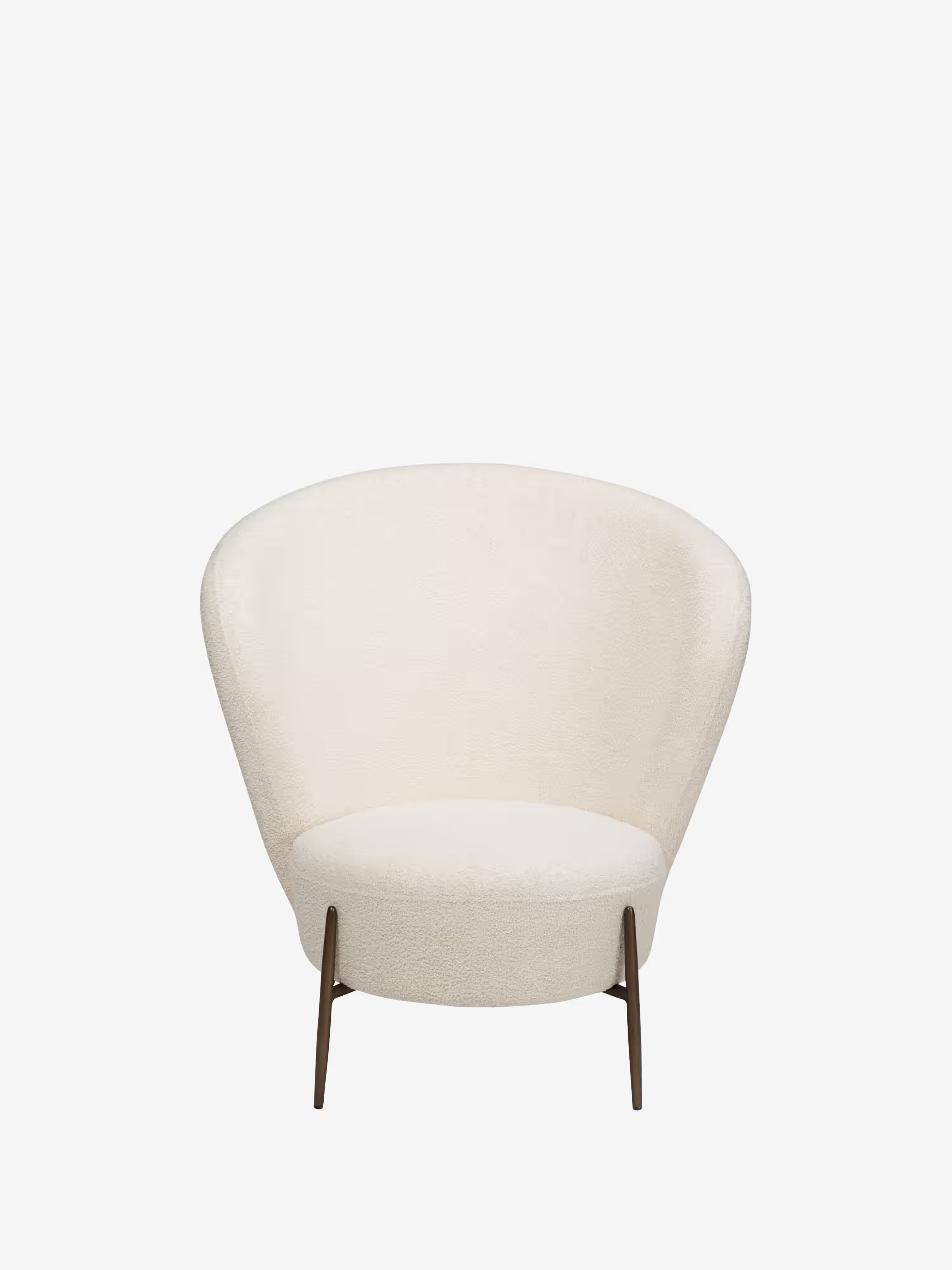 Orbit Sillón – Confort envolvente en diseño bouclé RPES ecológico