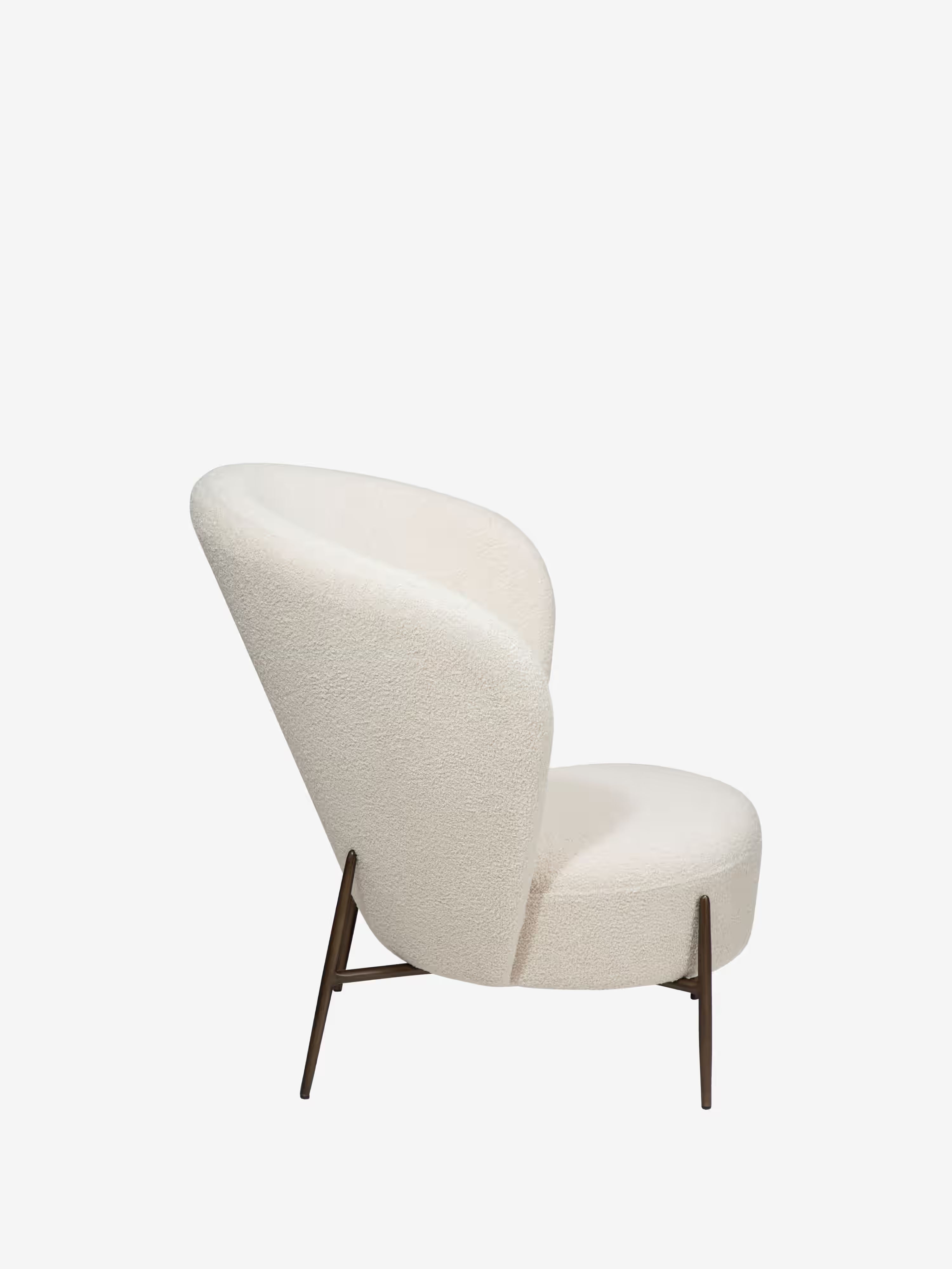 Orbit Sillón – Confort envolvente en diseño bouclé RPES ecológico