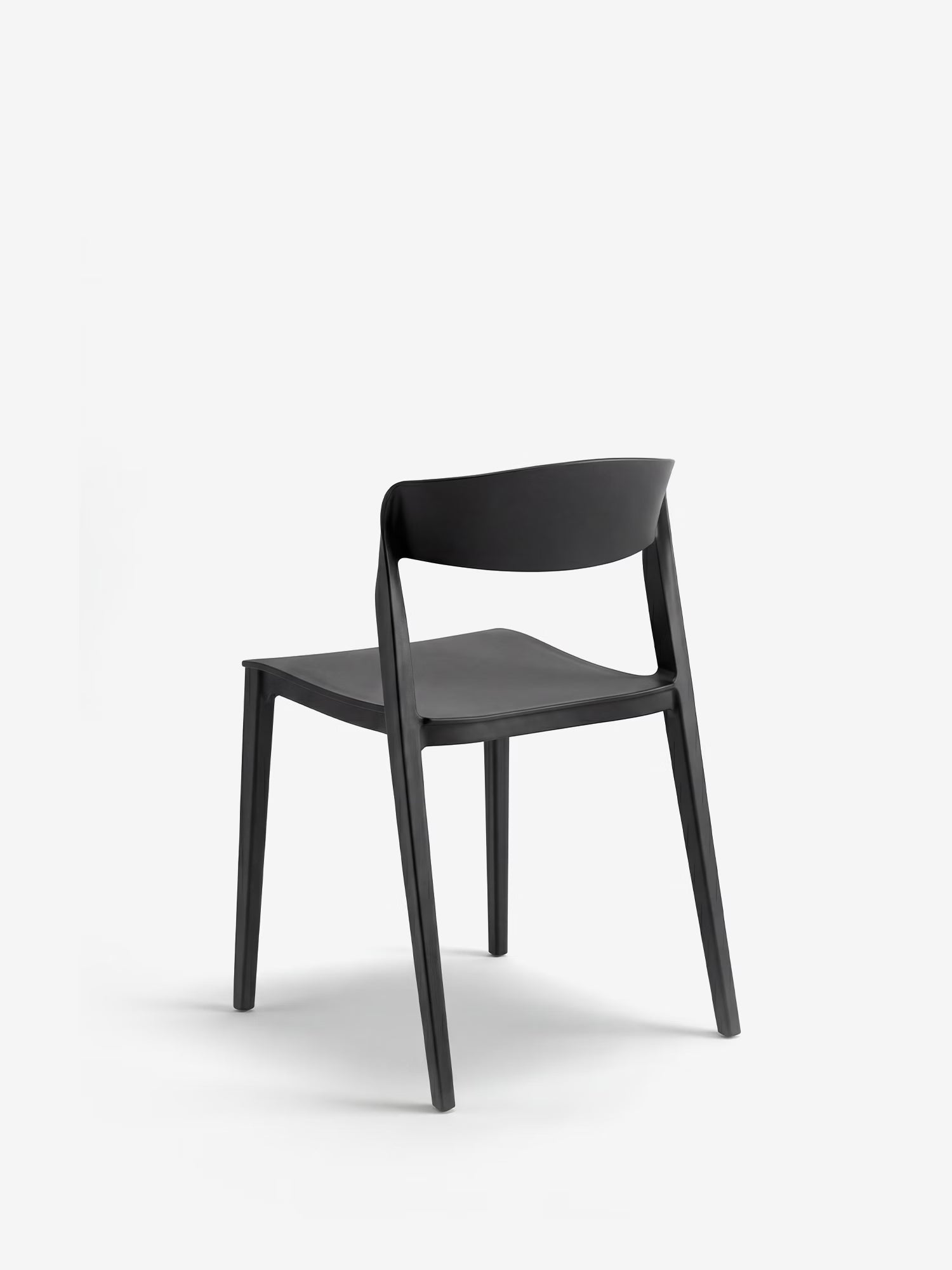 Perla Silla apilable de polipropileno con diseño moderno y versátil