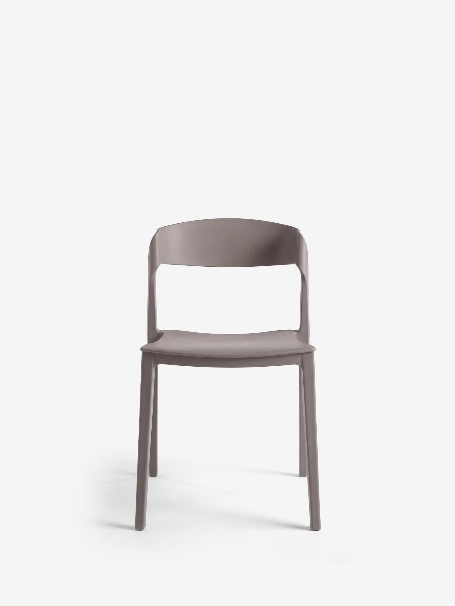 Perla Silla apilable de polipropileno con diseño moderno y versátil