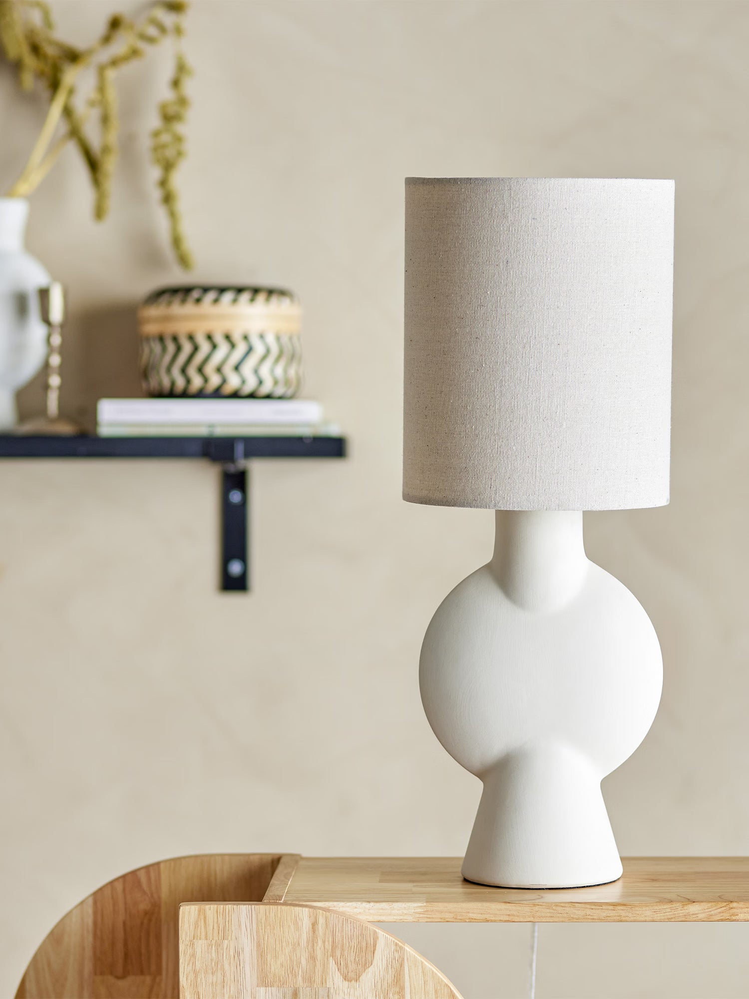 Sergio Lampada da Tavolo in Gres – Design Minimal Scultoreo