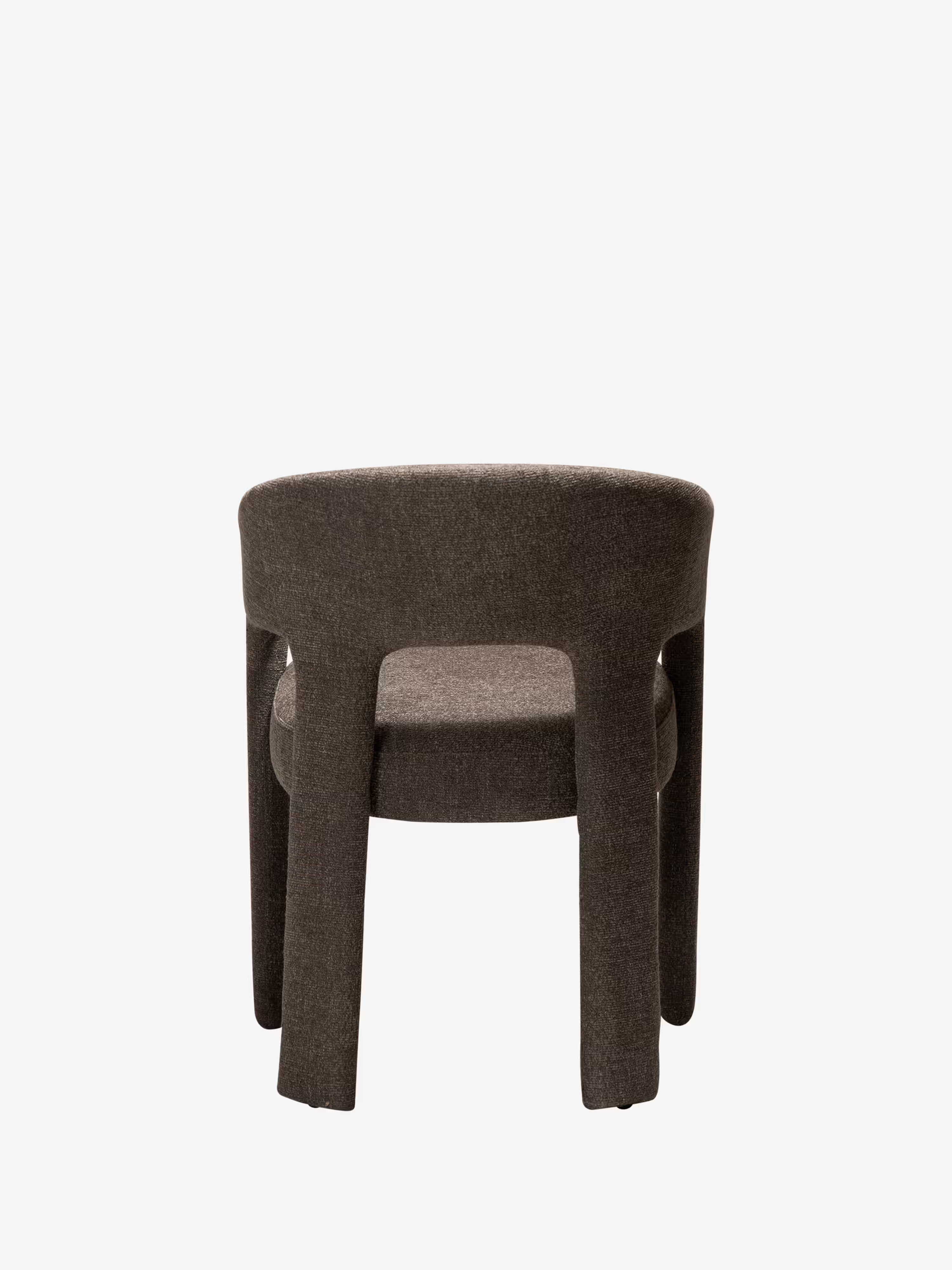Splendor chaise en tissu certifié Oeko-tex - Bouclé de Charme & Confort Enveloppant