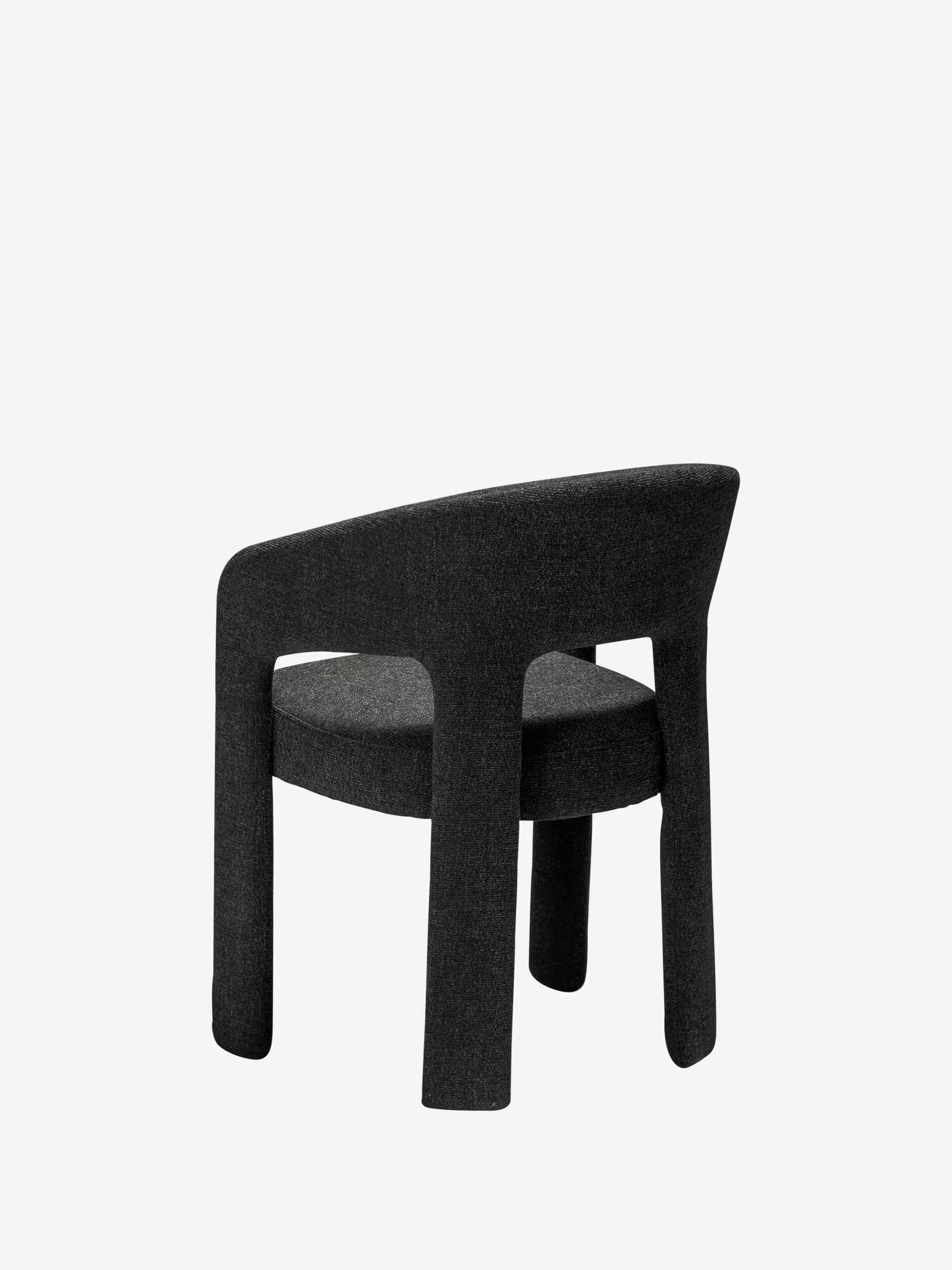 Splendor chaise en tissu certifié Oeko-tex - Bouclé de Charme & Confort Enveloppant