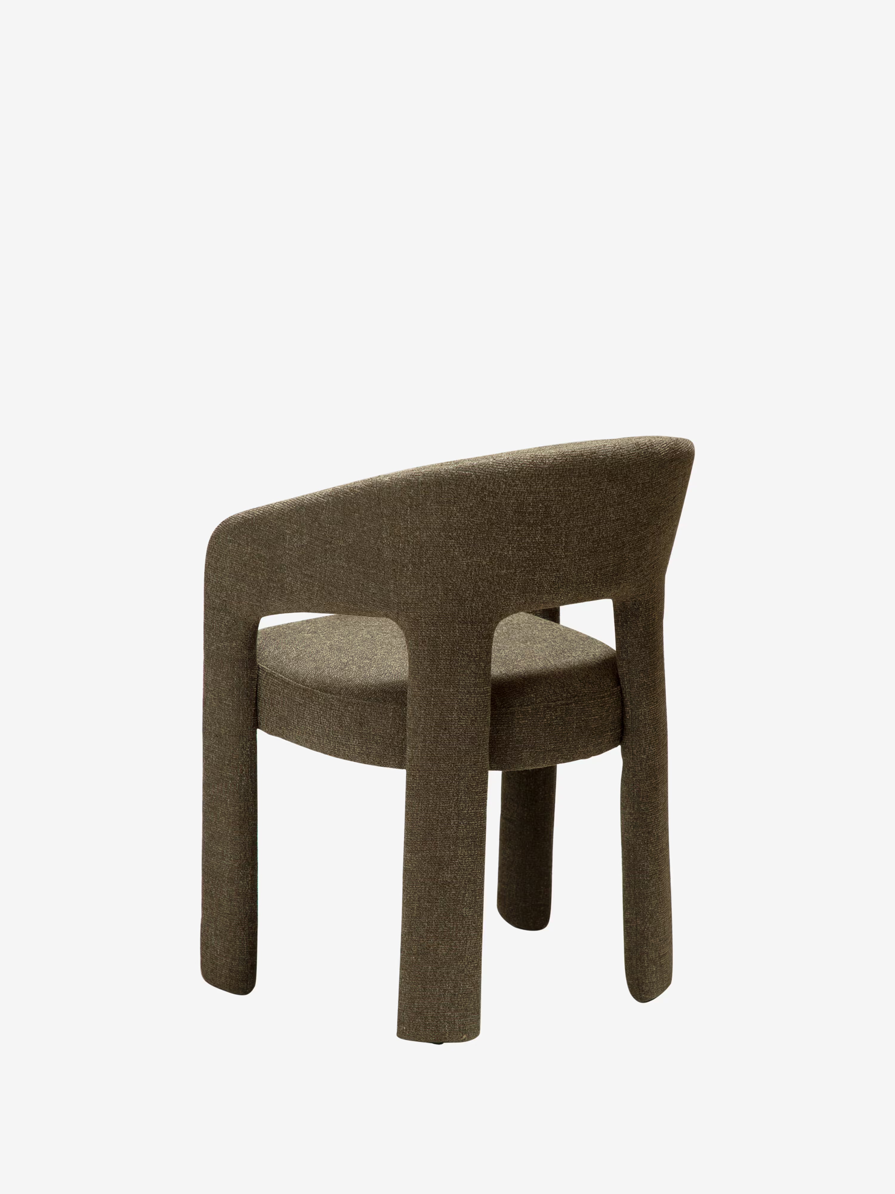 Splendor chaise en tissu certifié Oeko-tex - Bouclé de Charme & Confort Enveloppant