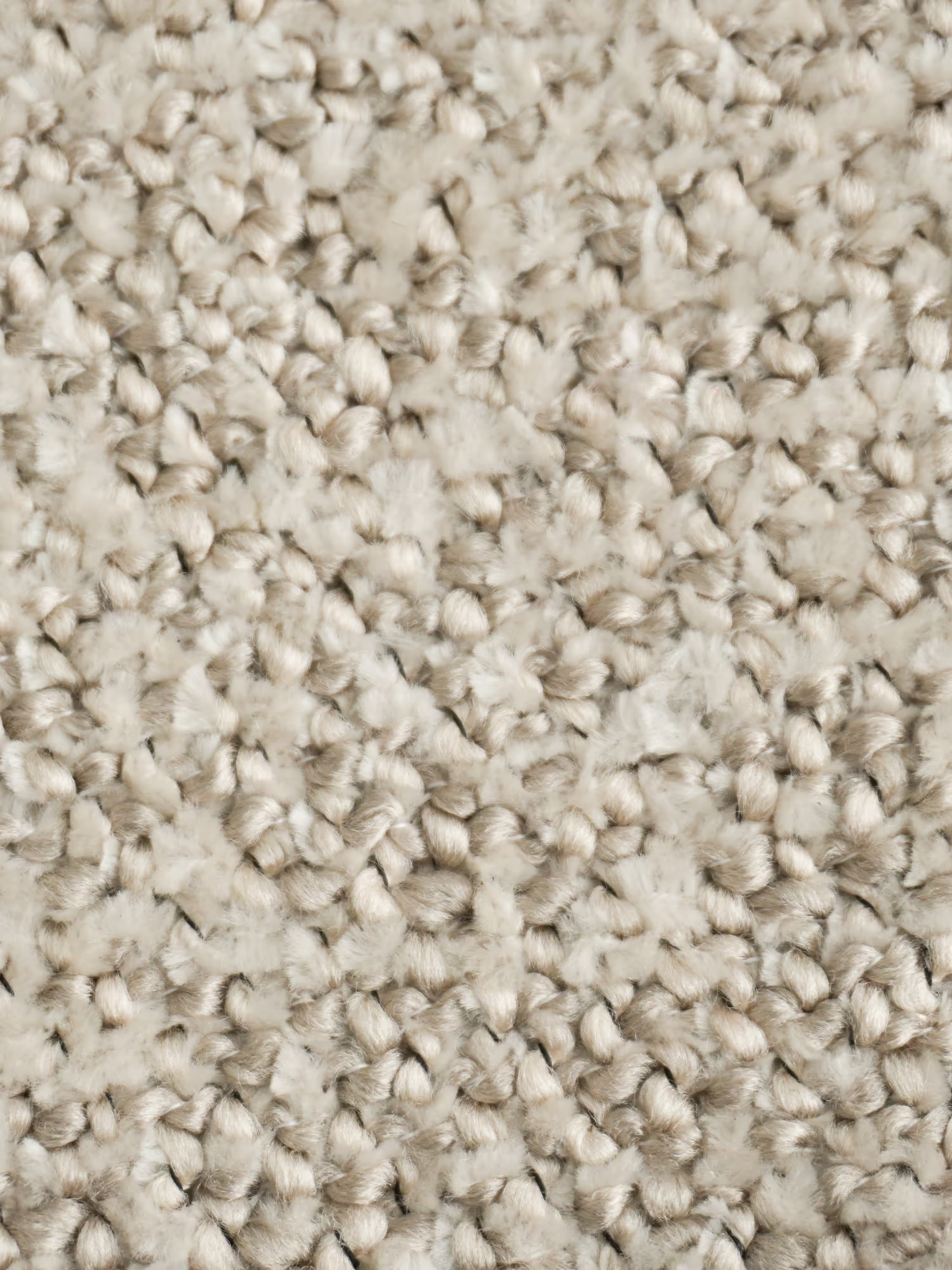 Magnolia Cuscino imbottito decorativo quadrato 45x45 in Bouclé Mélange Elegante e Materico