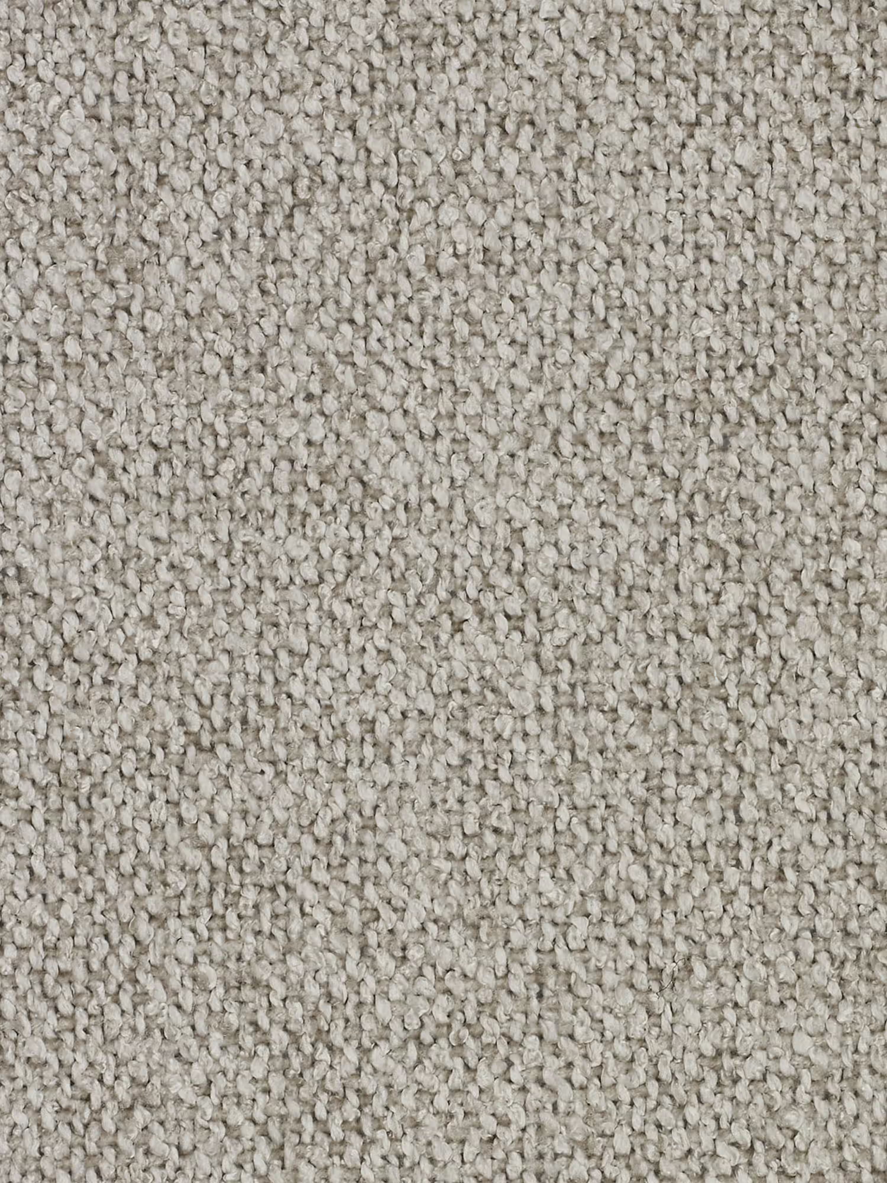 Ina Upholstered removable cover storage box spring in stain-resistant waterproof cotton-effect fabric