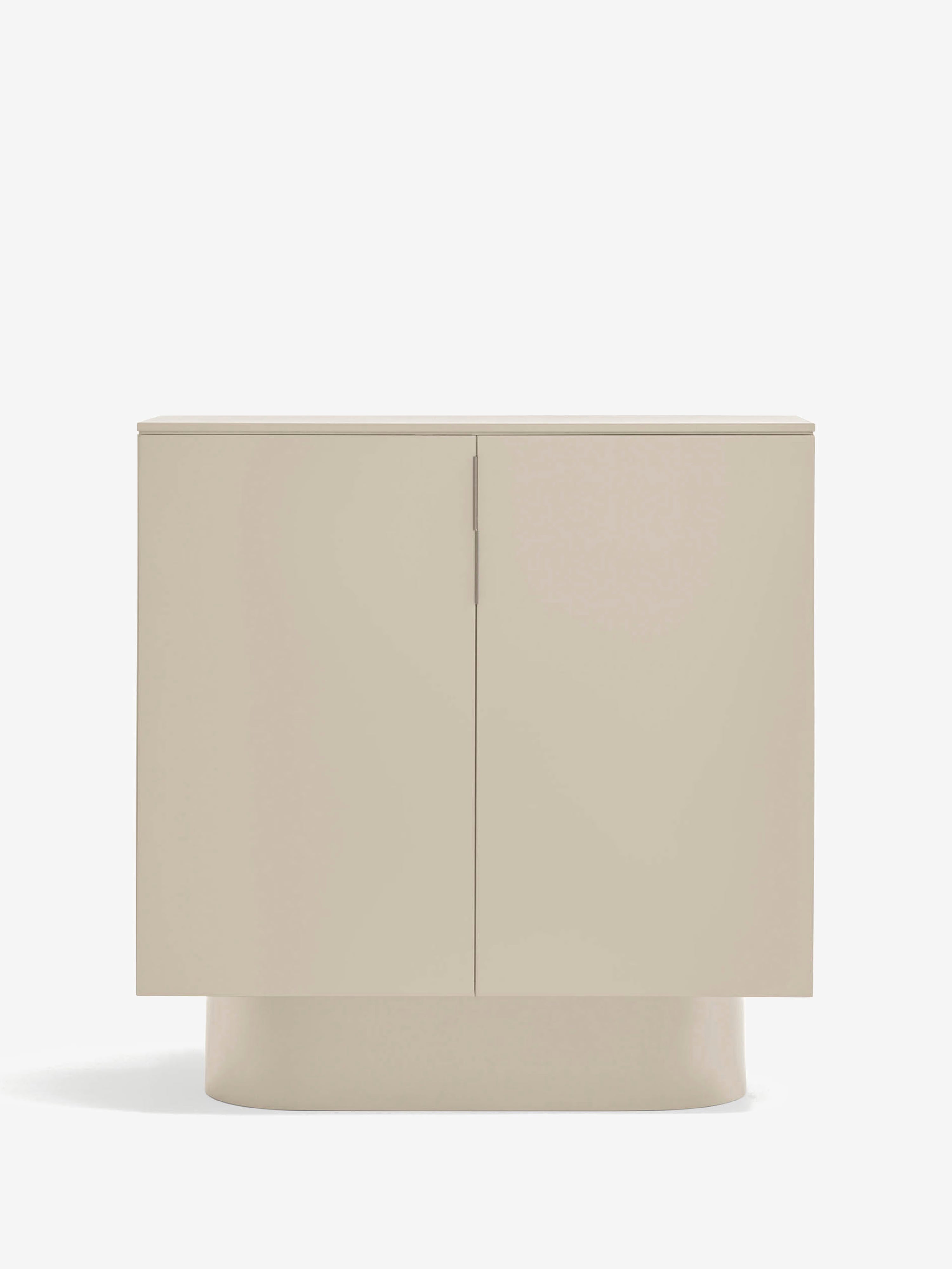 Totem aparador alto beige arena - aparador de diseño 110 x 114 cm