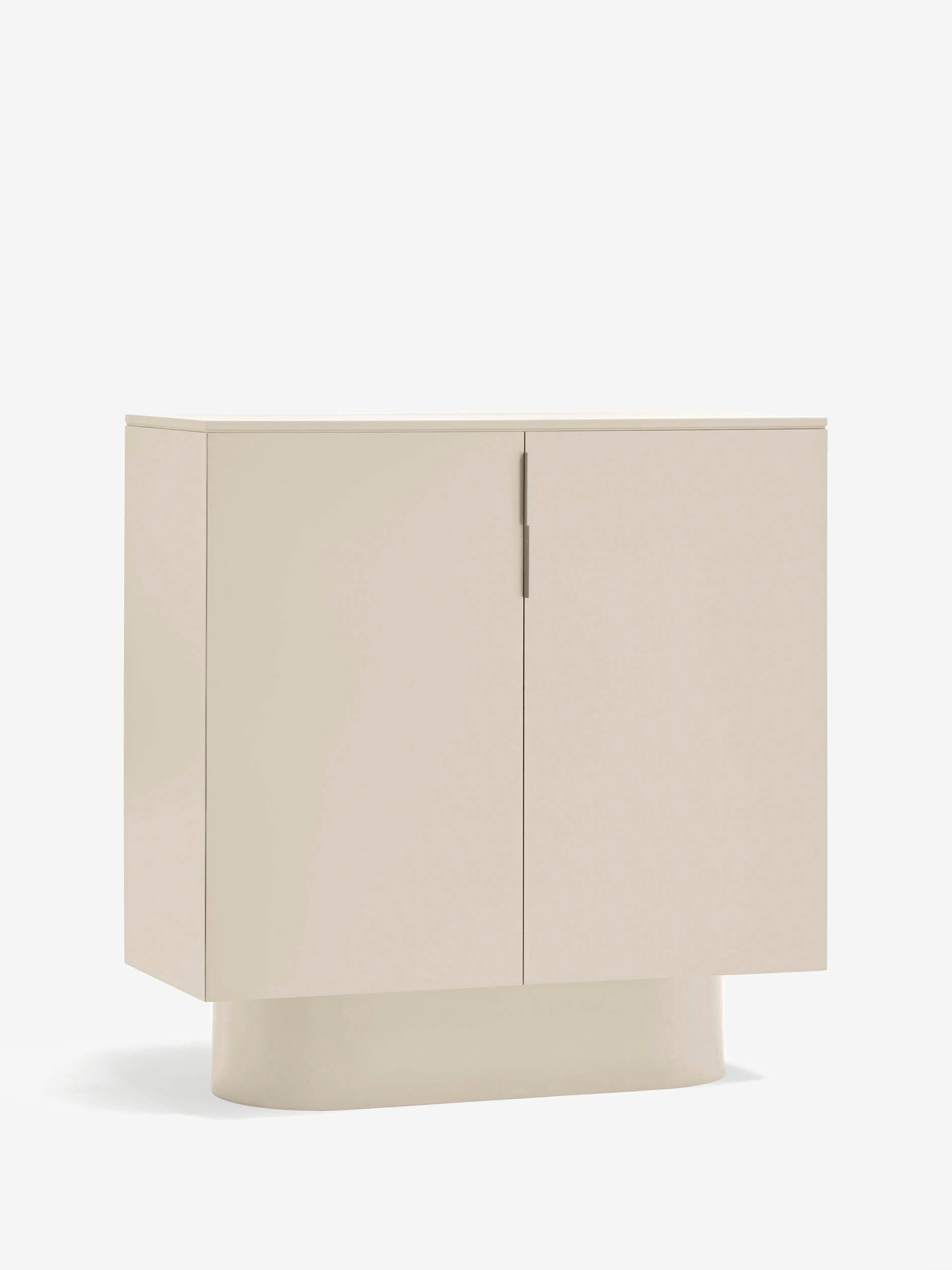 Totem aparador alto beige arena - aparador de diseño 110 x 114 cm