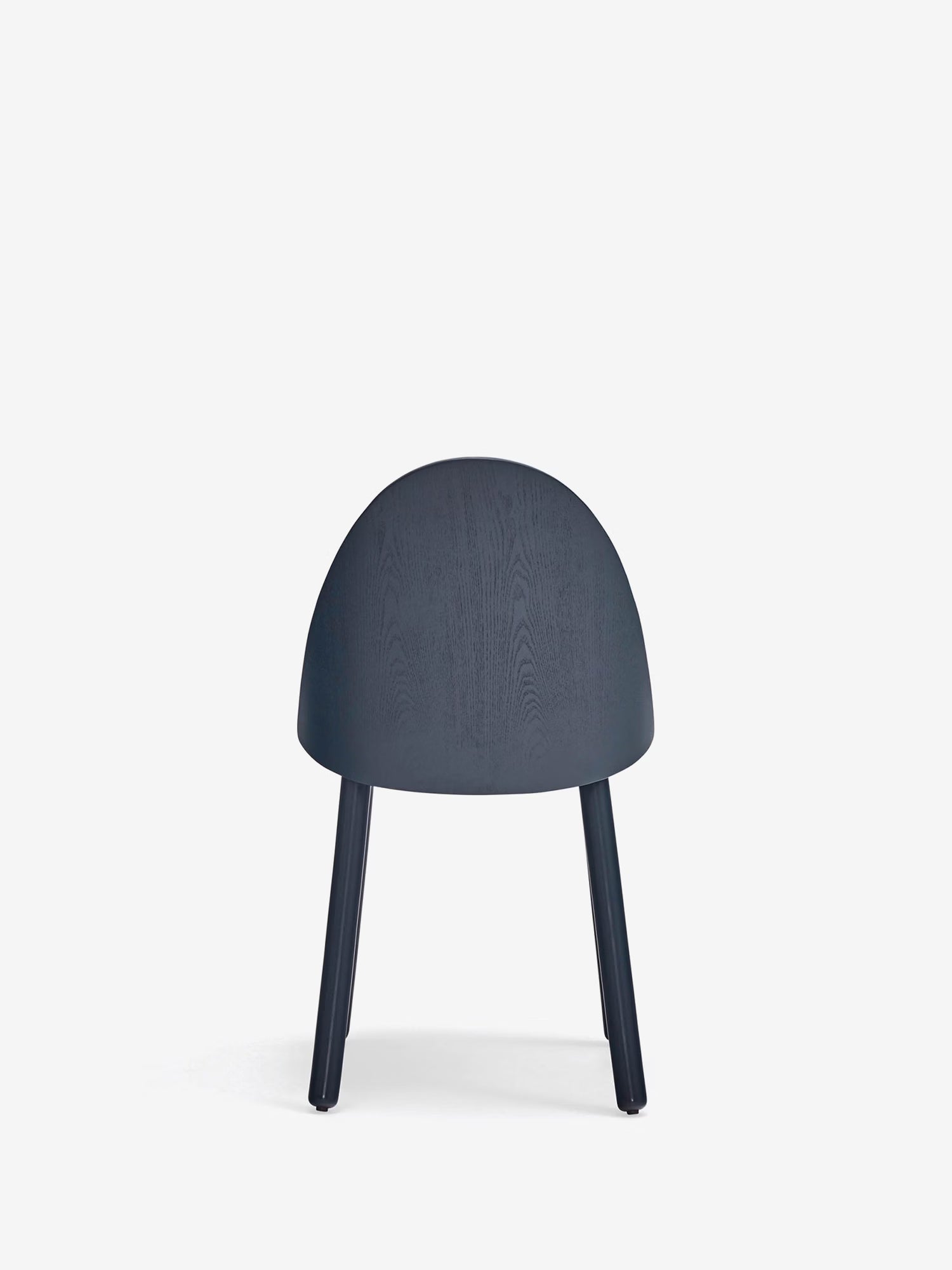 Uma Chaise en frêne et bois massif avec assise rembourrée en tissu