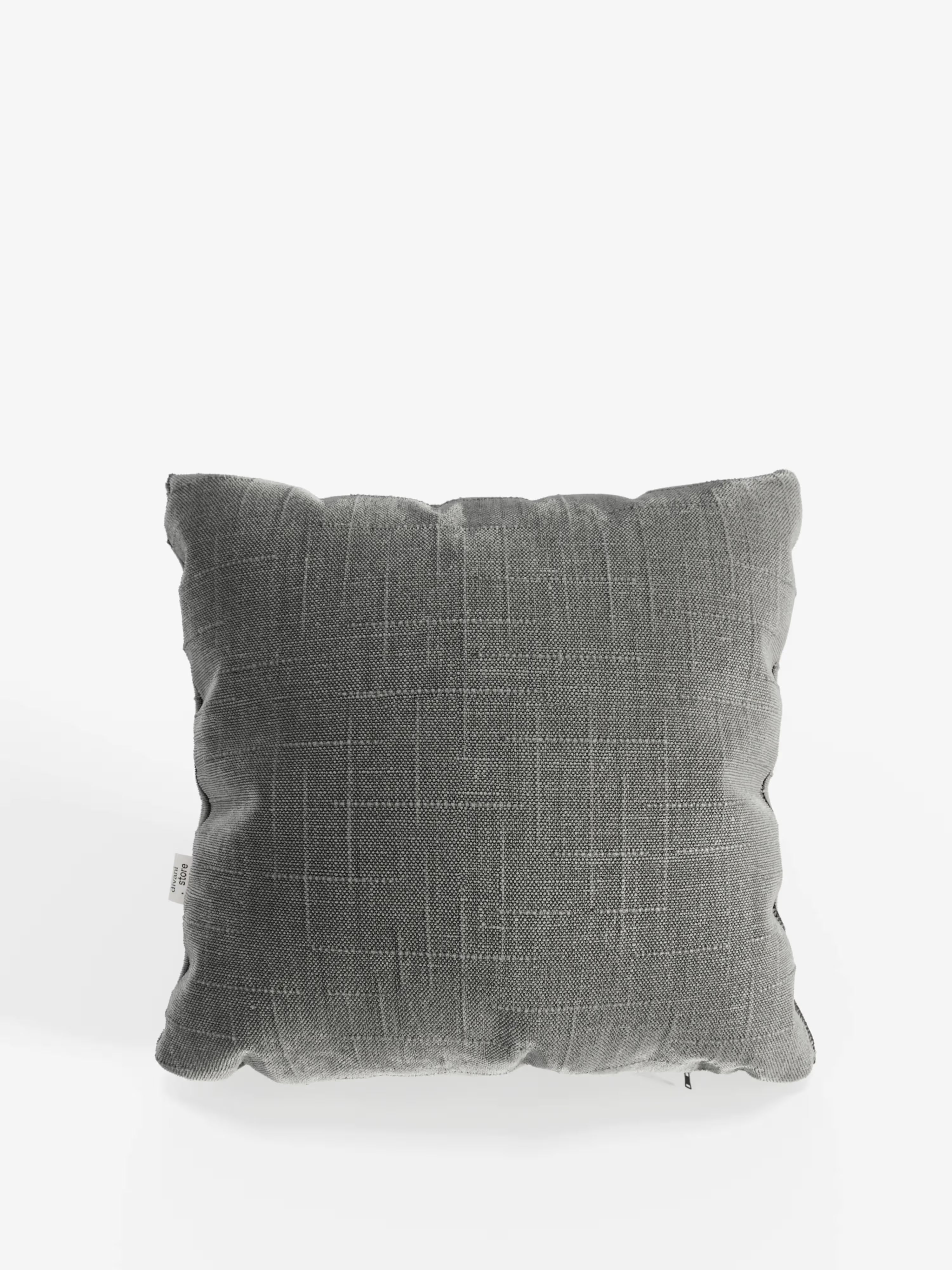 Kimono Decorative square padded cushion 45x45 in stain-resistant and water-repellent jacquard fabric