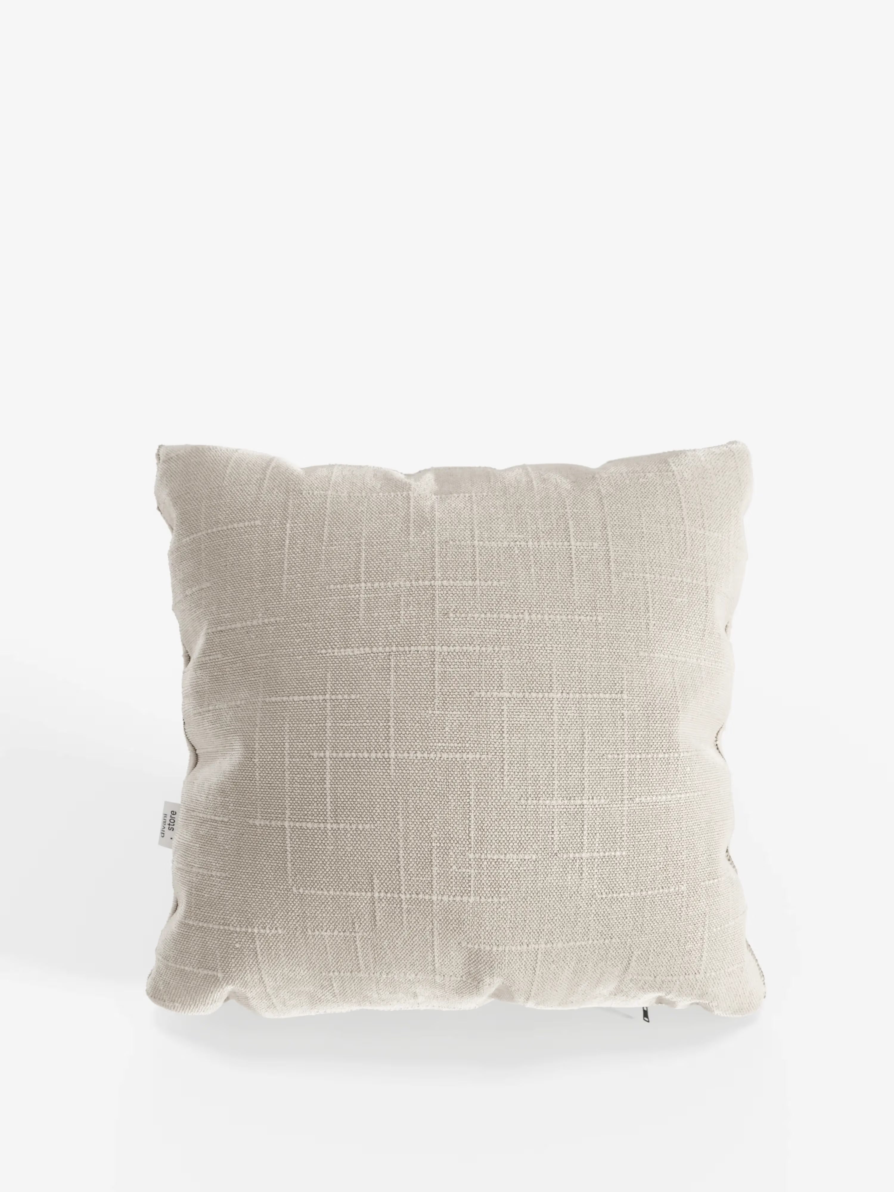 Kimono Decorative square padded cushion 45x45 in stain-resistant and water-repellent jacquard fabric
