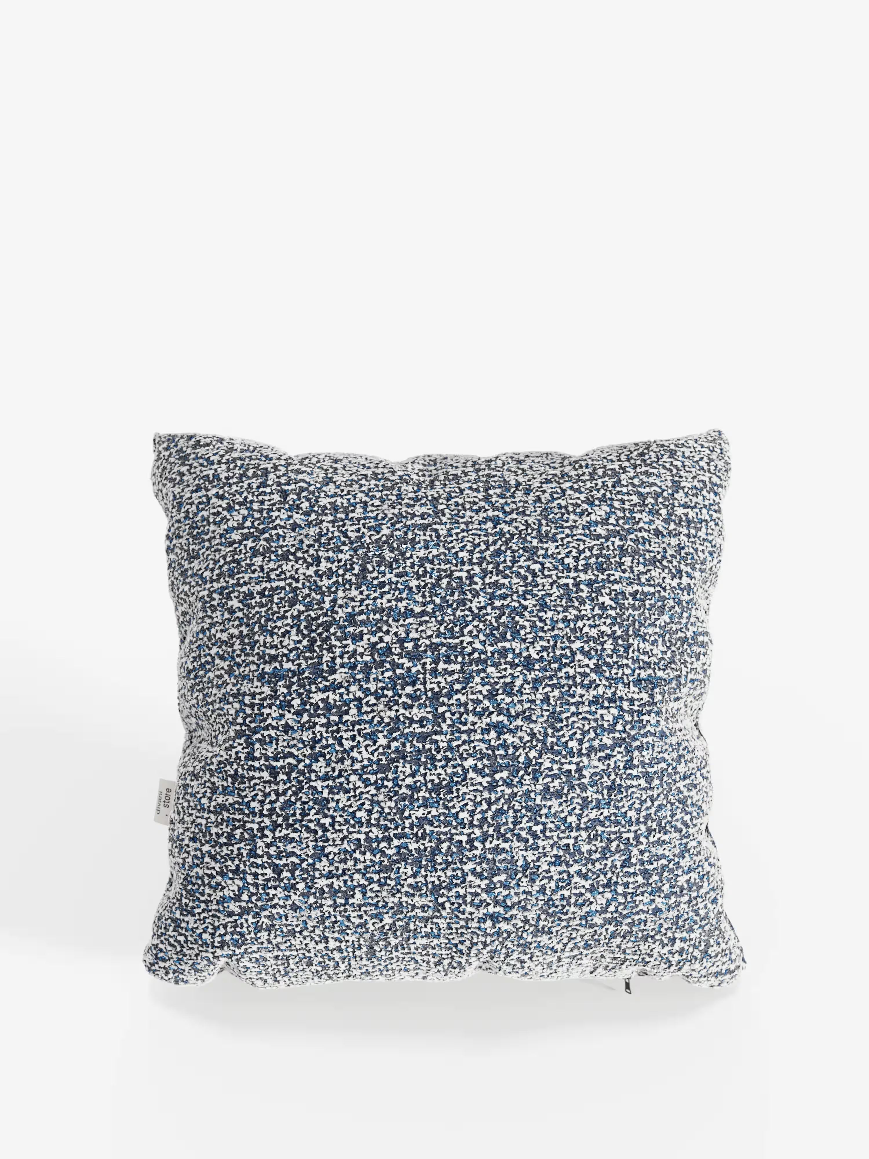 Magnolia Cuscino imbottito decorativo quadrato 45x45 in Bouclé Mélange Elegante e Materico