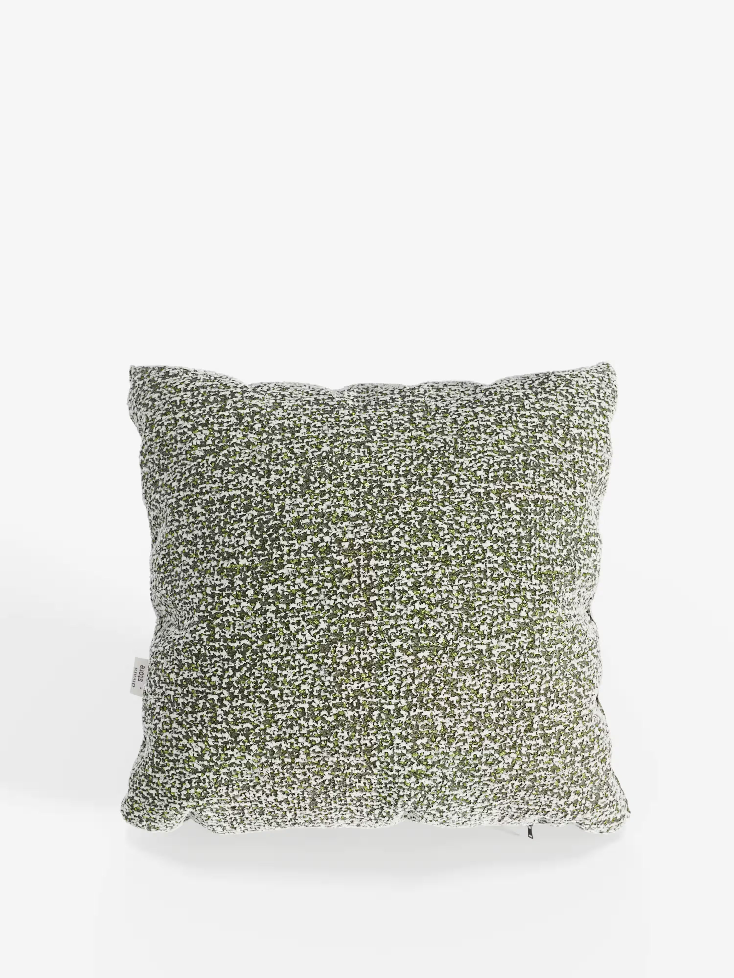 Magnolia Cuscino imbottito decorativo quadrato 45x45 in Bouclé Mélange Elegante e Materico
