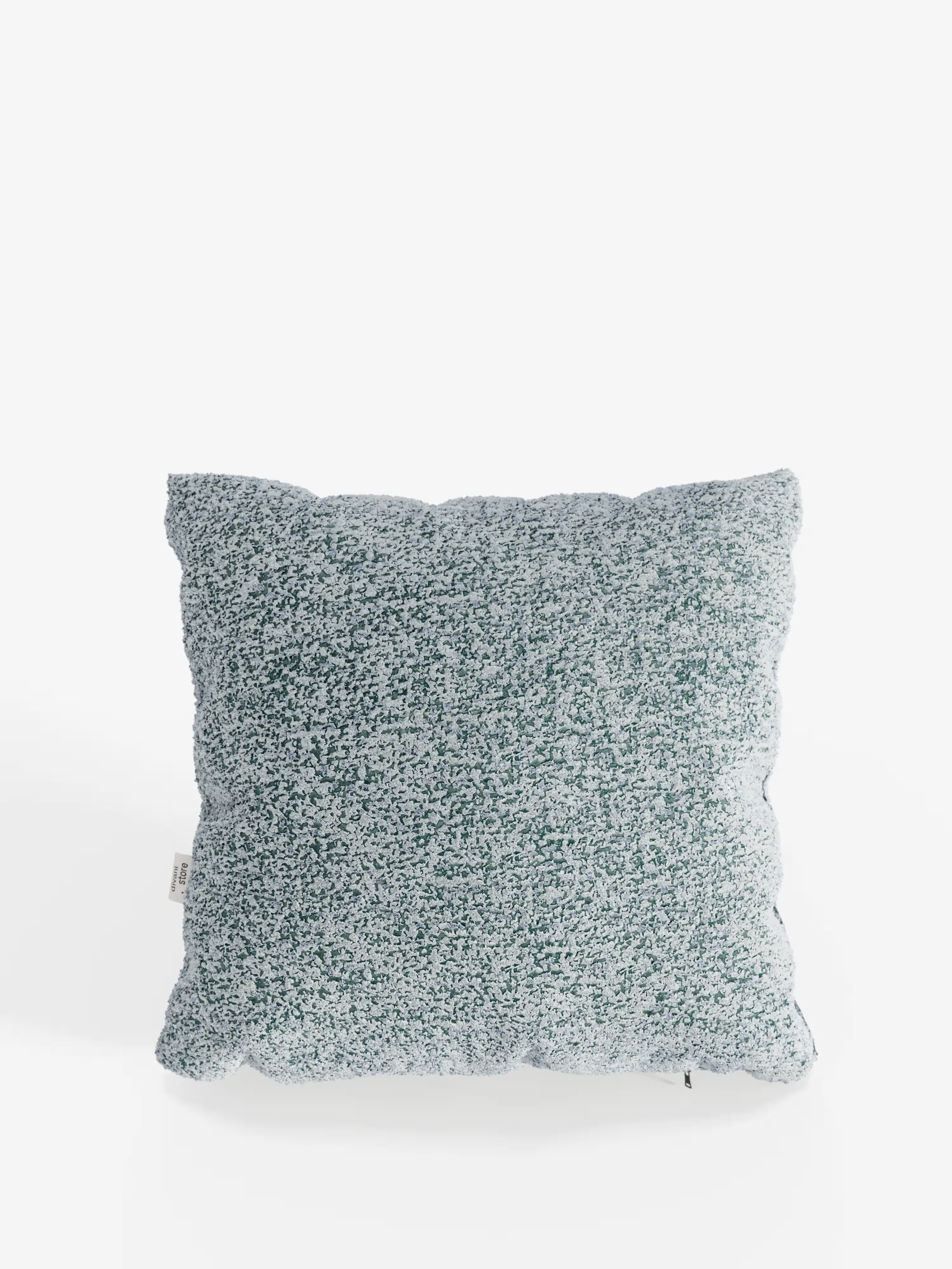 Magnolia Cuscino imbottito decorativo quadrato 45x45 in Bouclé Mélange Elegante e Materico