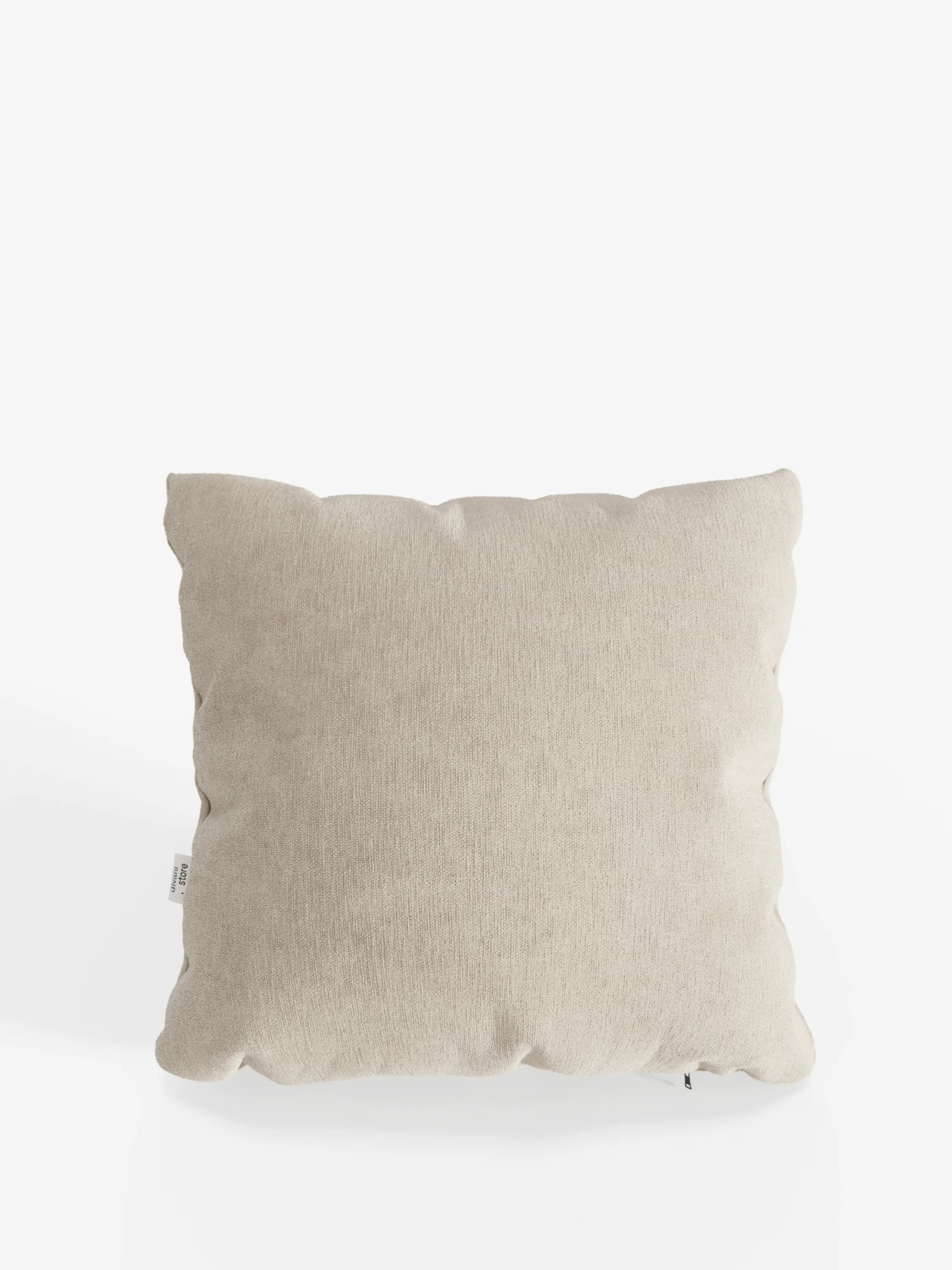 Bolero Cojín decorativo acolchado cuadrado 45x45 cm de tejido antimanchas con efecto aterciopelado