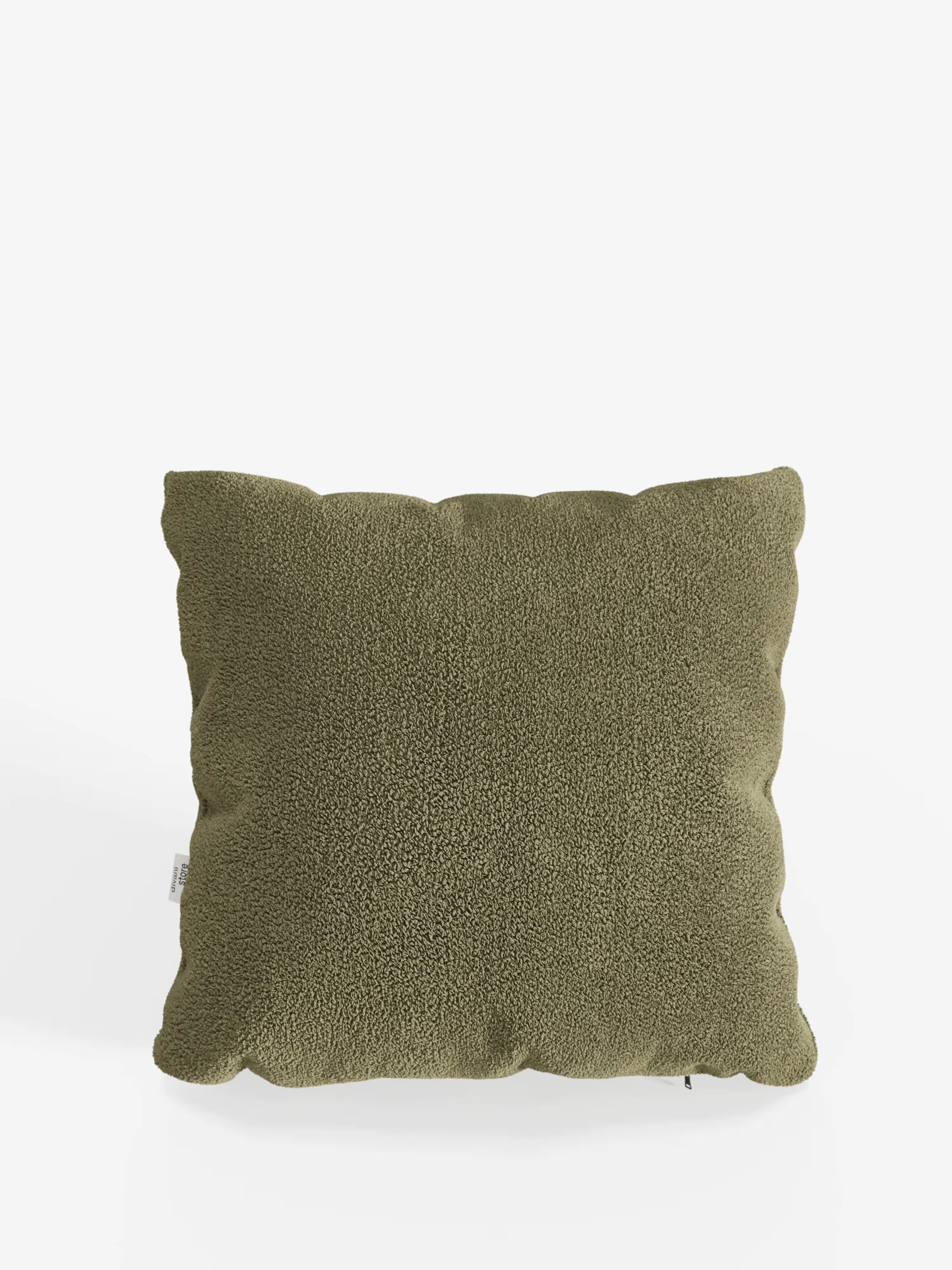 Favola Coussin décoratif carré 45x45 en tissu bouclé détachable – décoratif et design