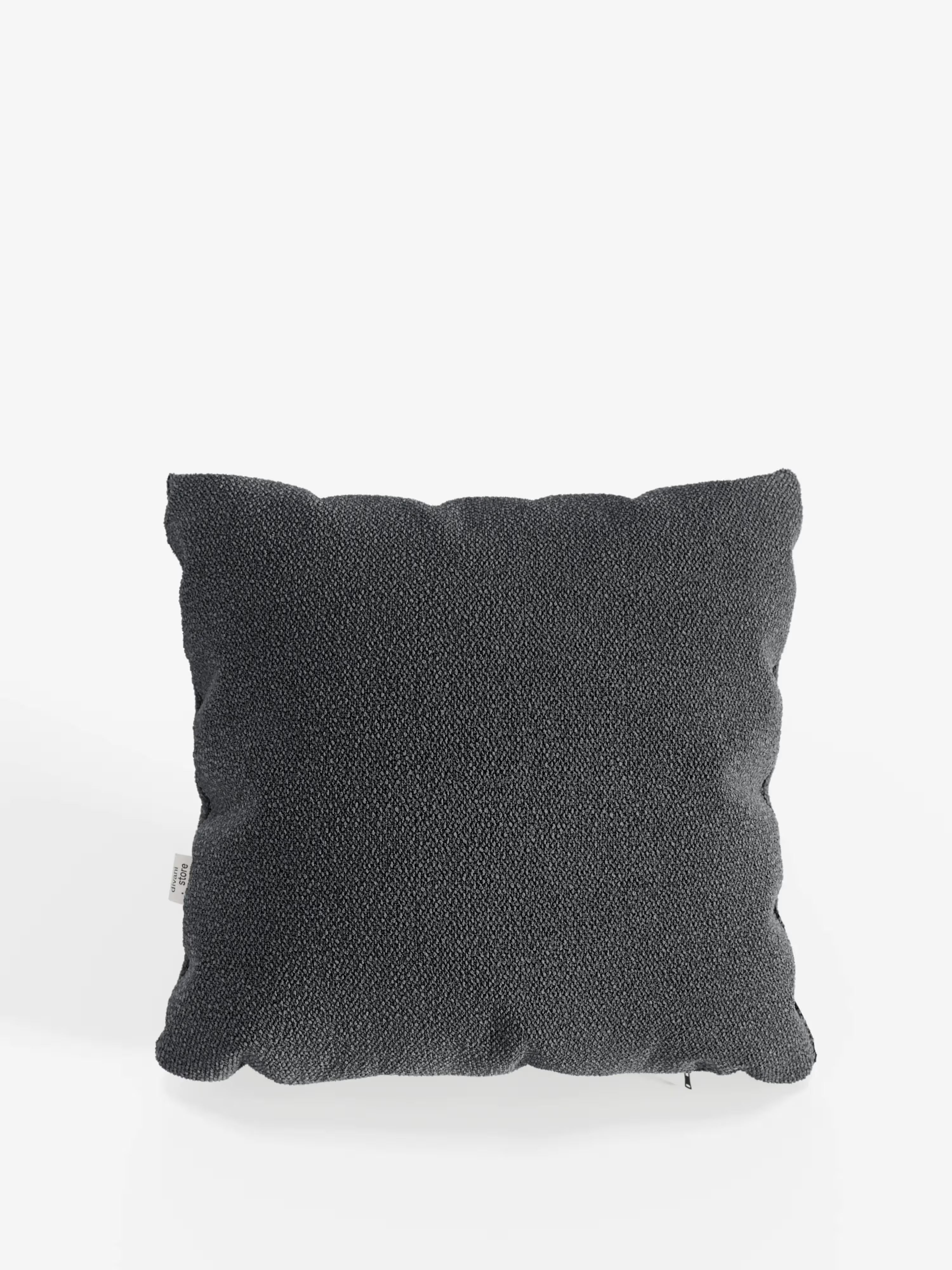 Lambada decorative square padded cushion 45x45 cm in stain-resistant cotton-effect fabric