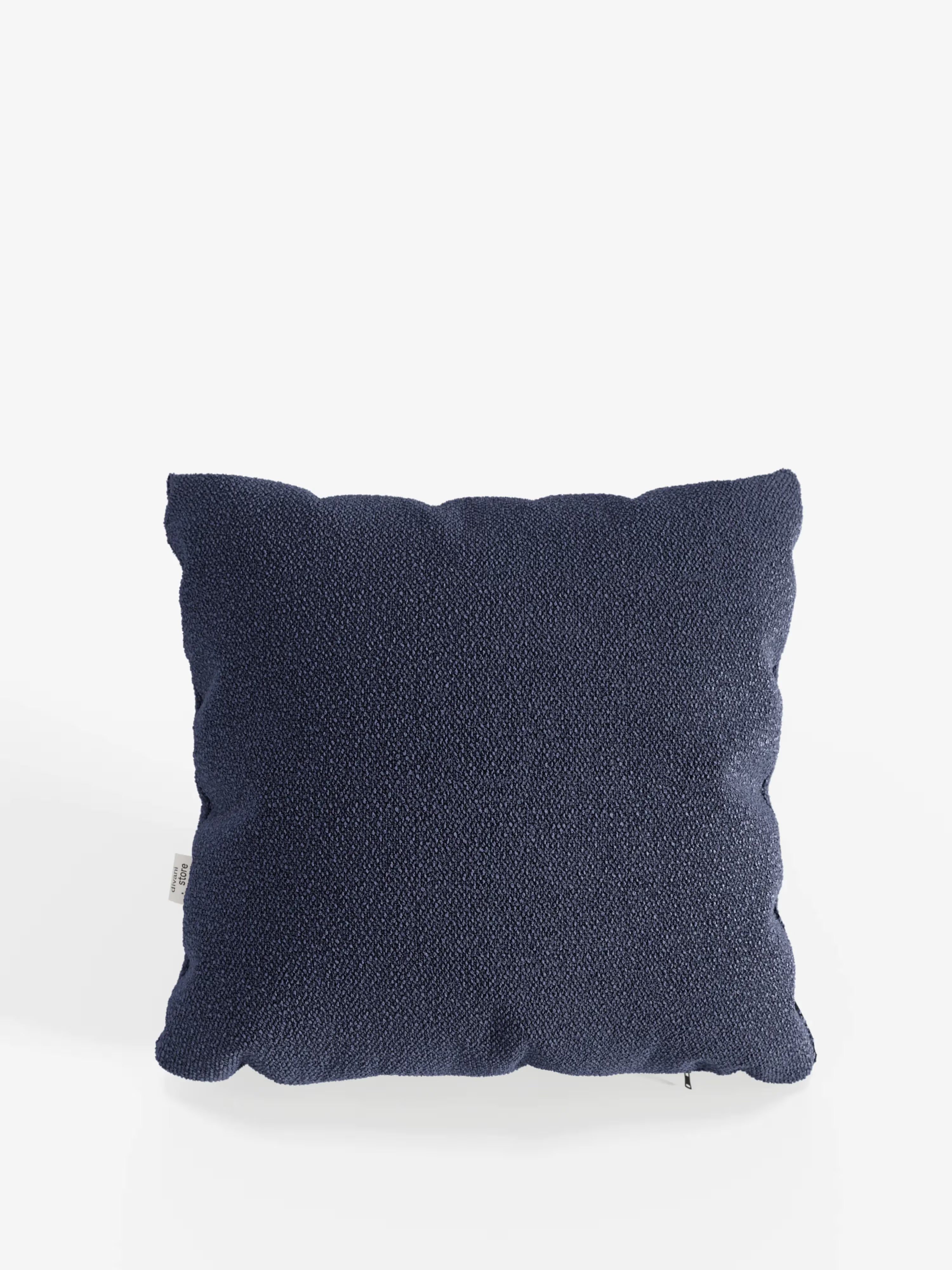 Lambada decorative square padded cushion 45x45 cm in stain-resistant cotton-effect fabric