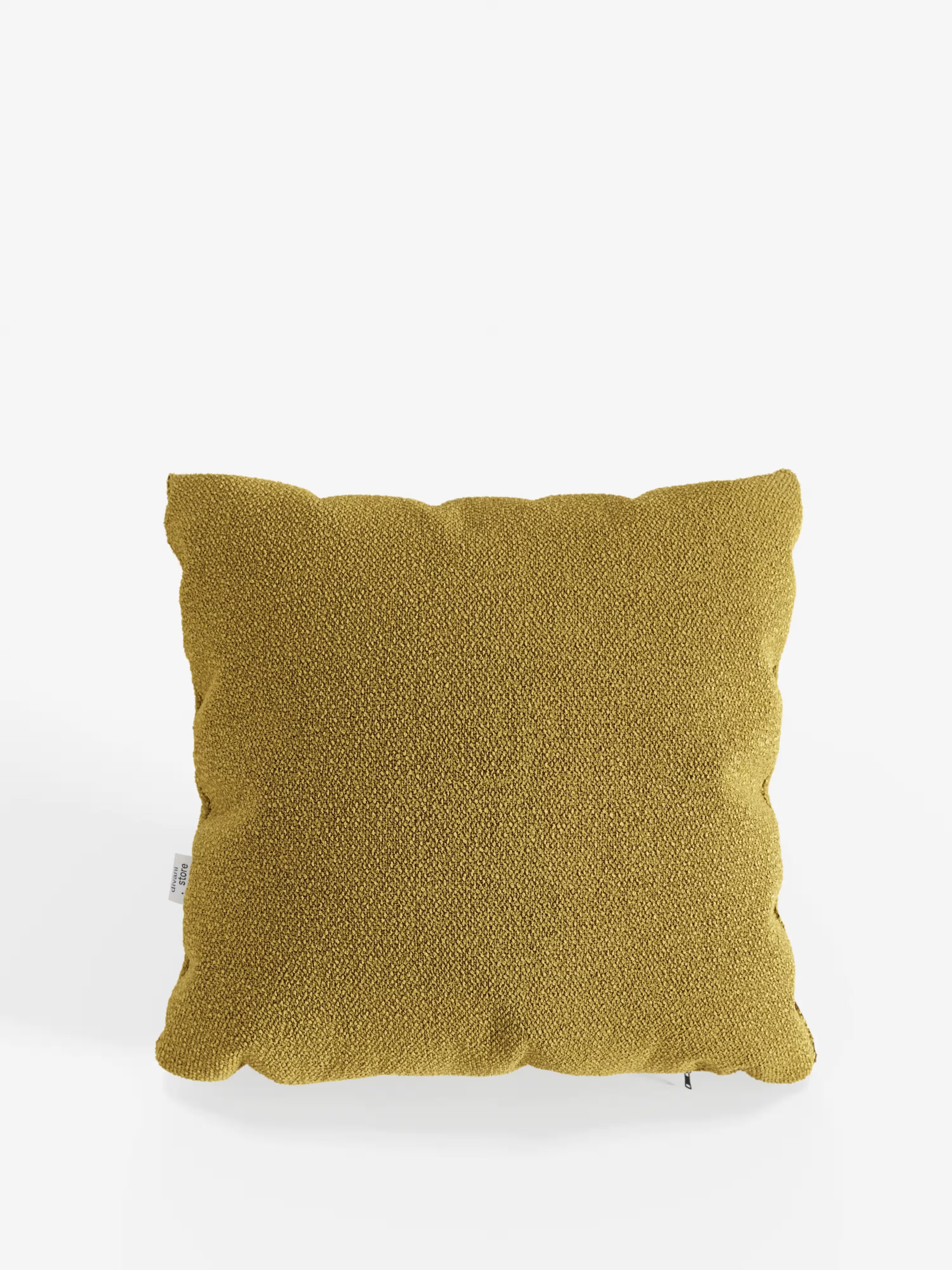 Lambada decorative square padded cushion 45x45 cm in stain-resistant cotton-effect fabric