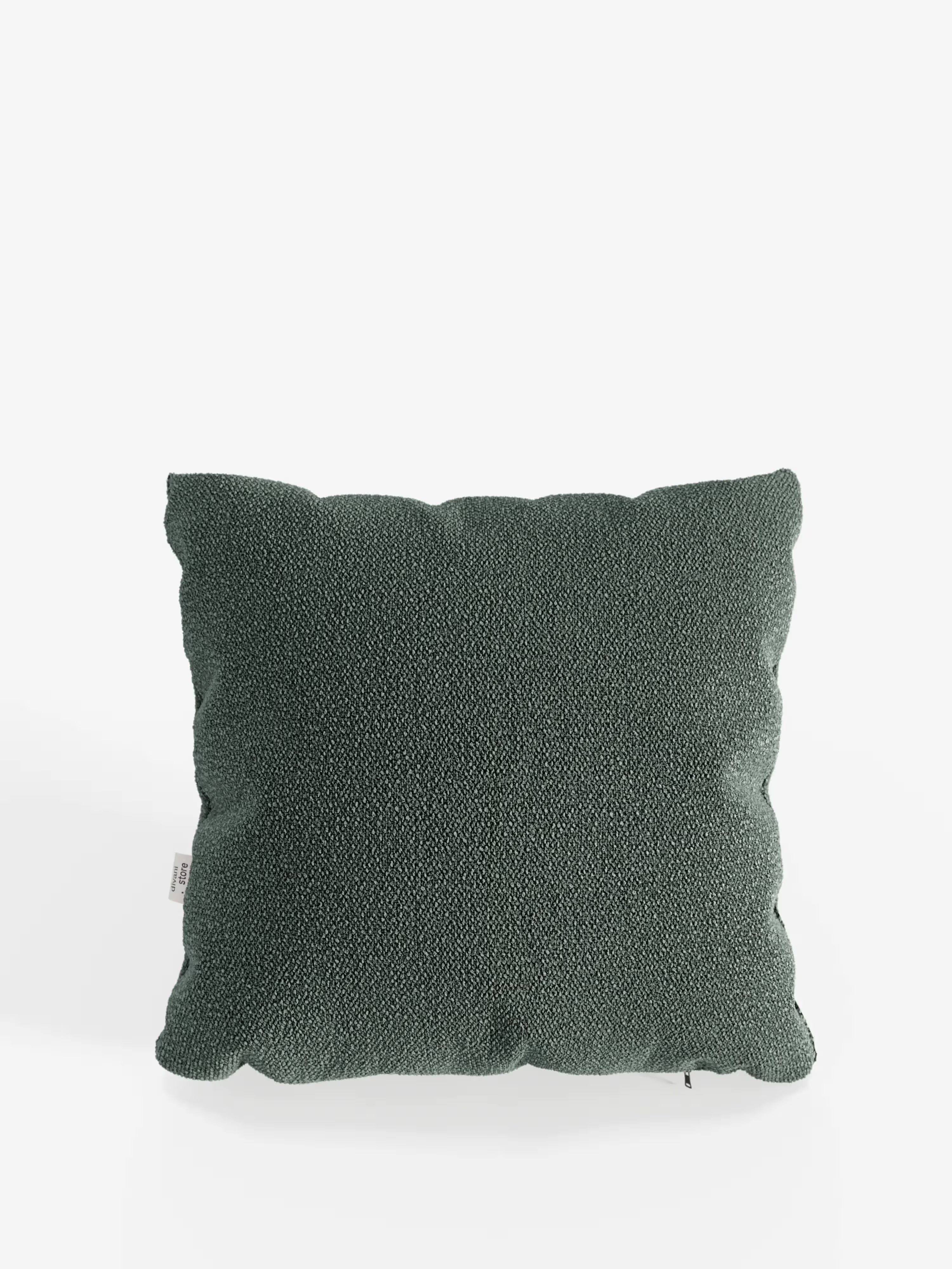 Lambada decorative square padded cushion 45x45 cm in stain-resistant cotton-effect fabric