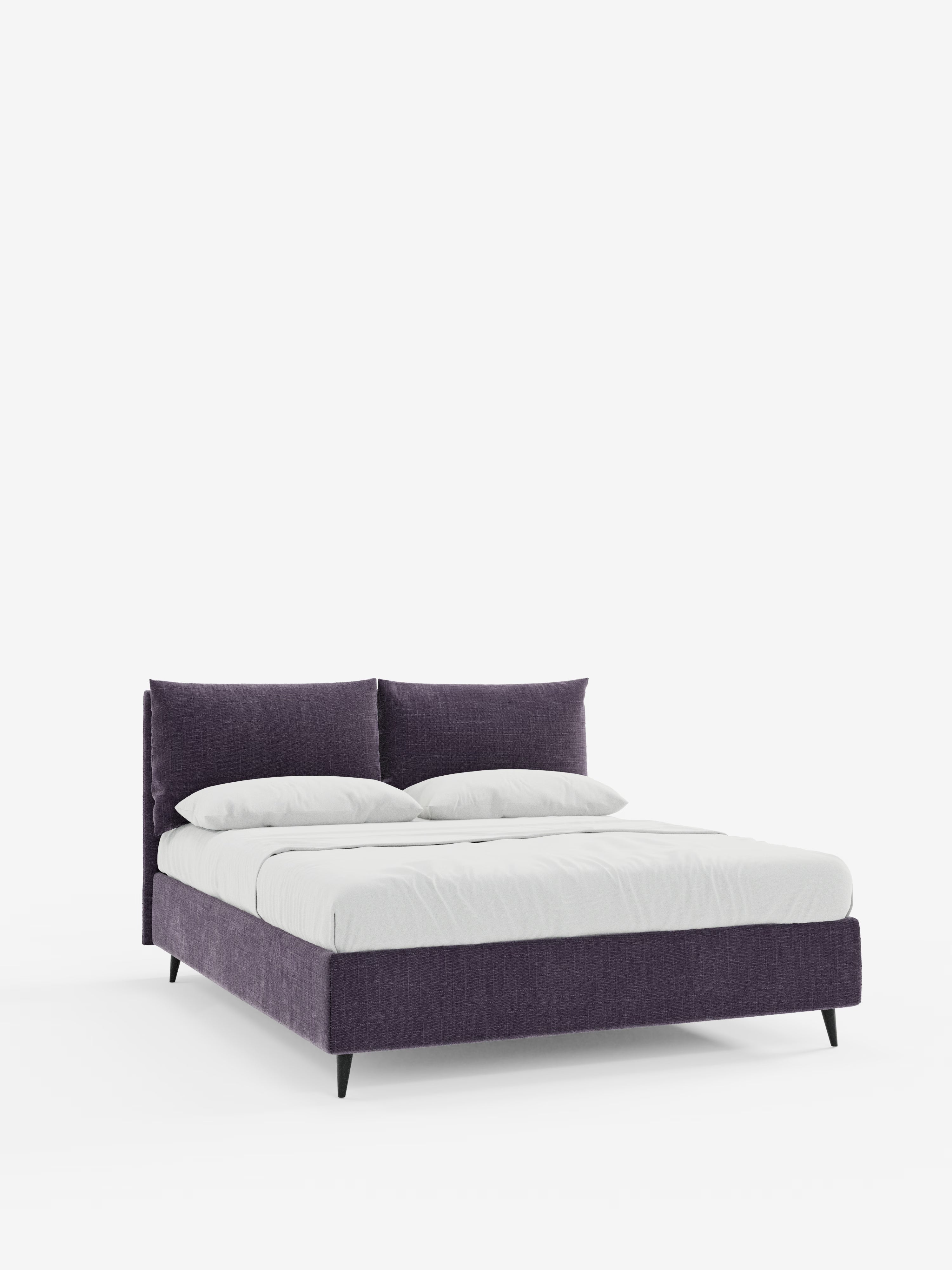 Elsa Letto Contenitore Imbottito sfoderabile in tessuto Kimono jacquard smacchiabile