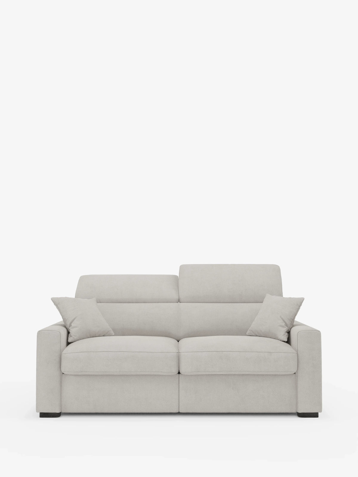 Maximus Divano letto 3 posti e materasso ALTO 20 cm - Poggiatesta reclinabili in tessuto smacchiabile Oeko-Tex