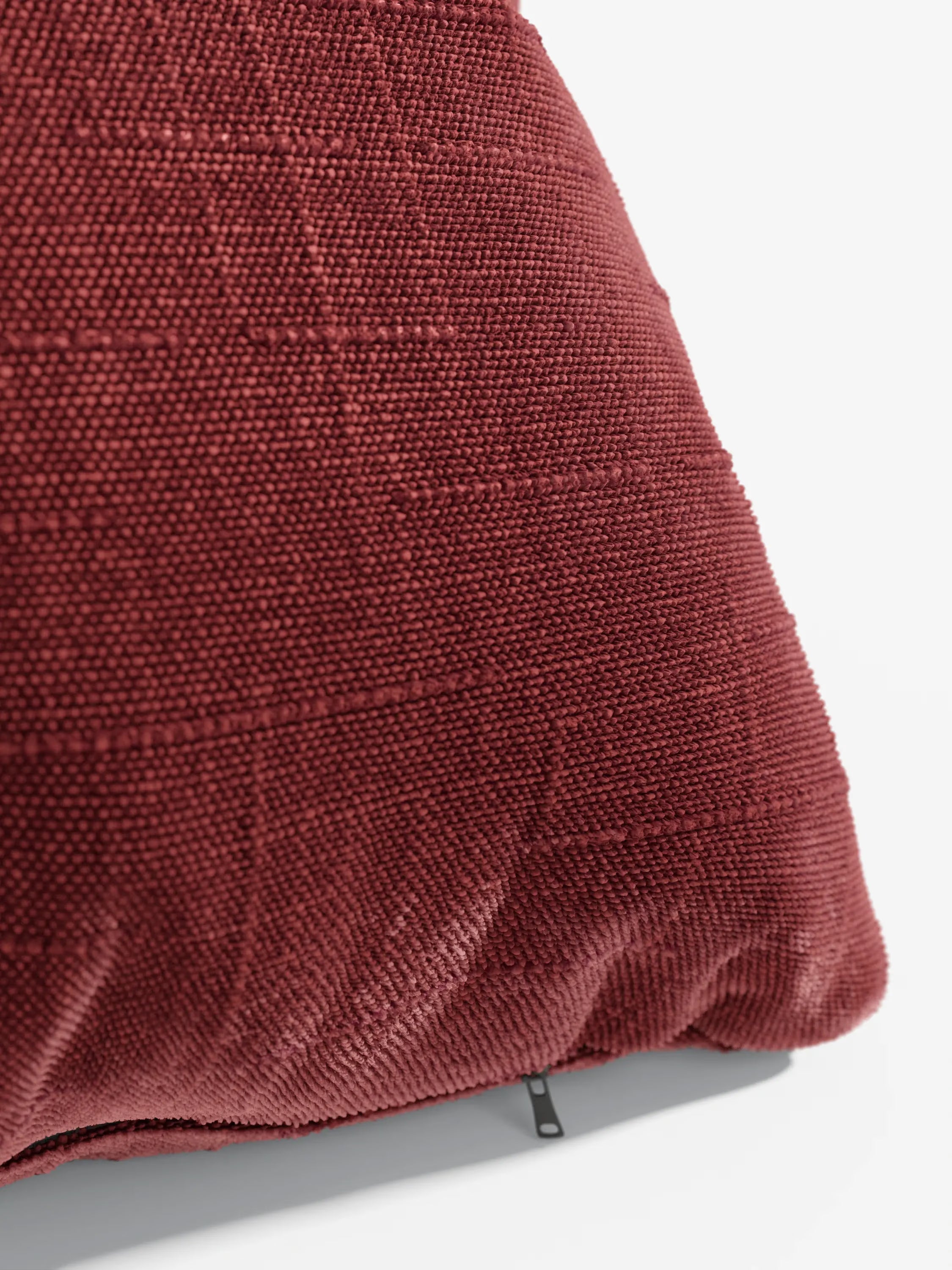 Kimono Decorative square padded cushion 45x45 in stain-resistant and water-repellent jacquard fabric