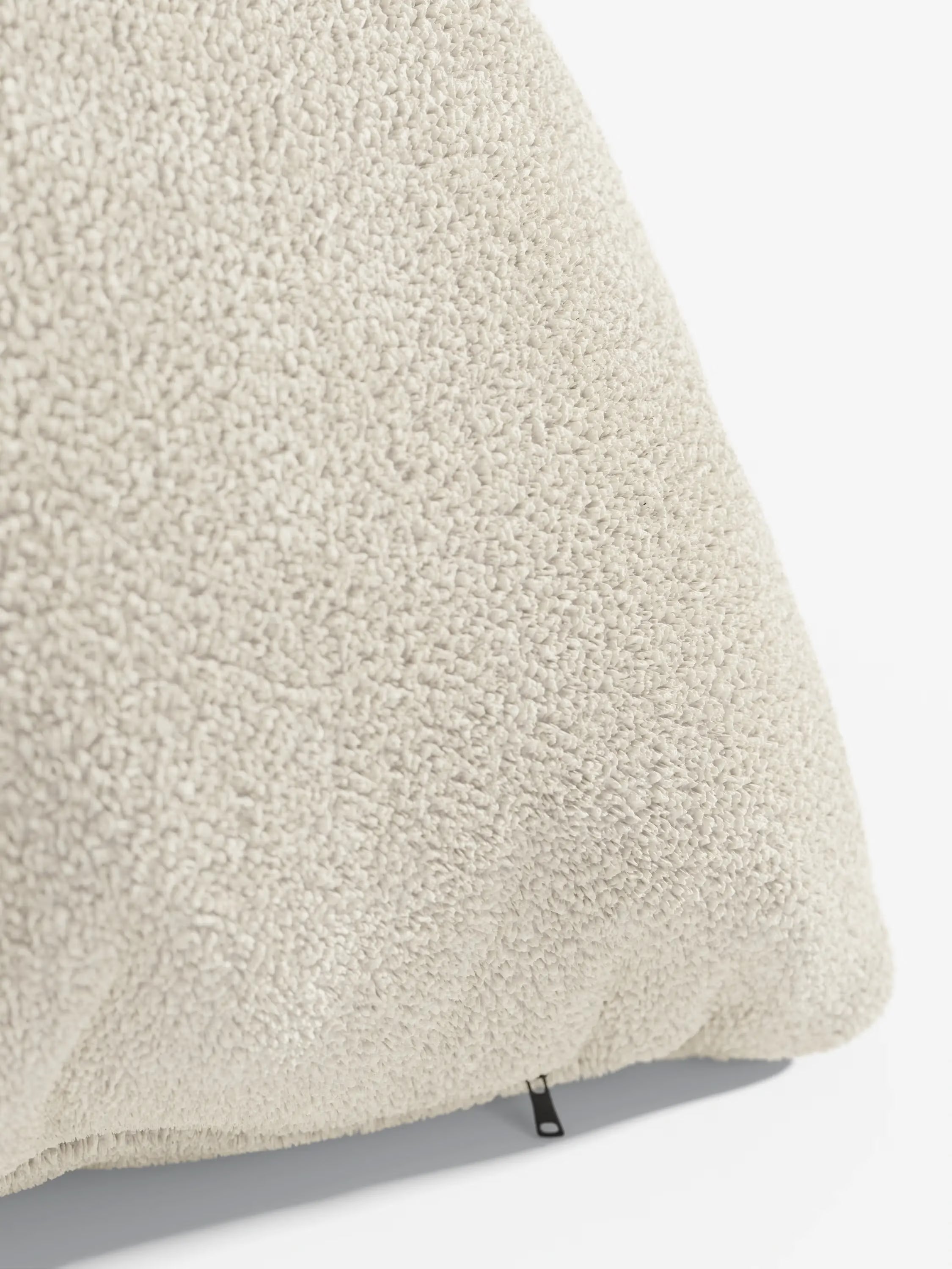 Favola Coussin décoratif carré 45x45 en tissu bouclé détachable – décoratif et design