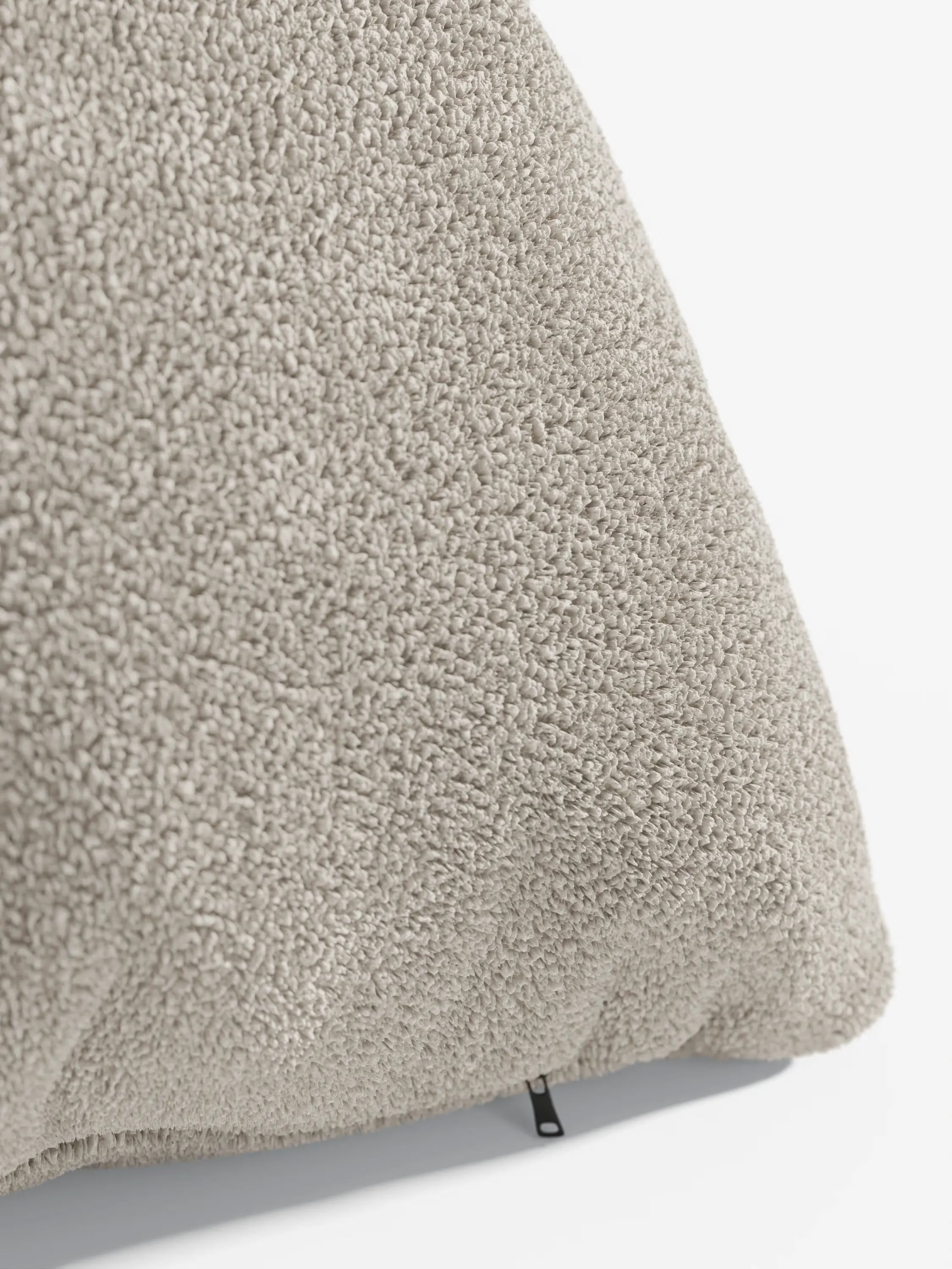Favola Coussin décoratif carré 45x45 en tissu bouclé détachable – décoratif et design