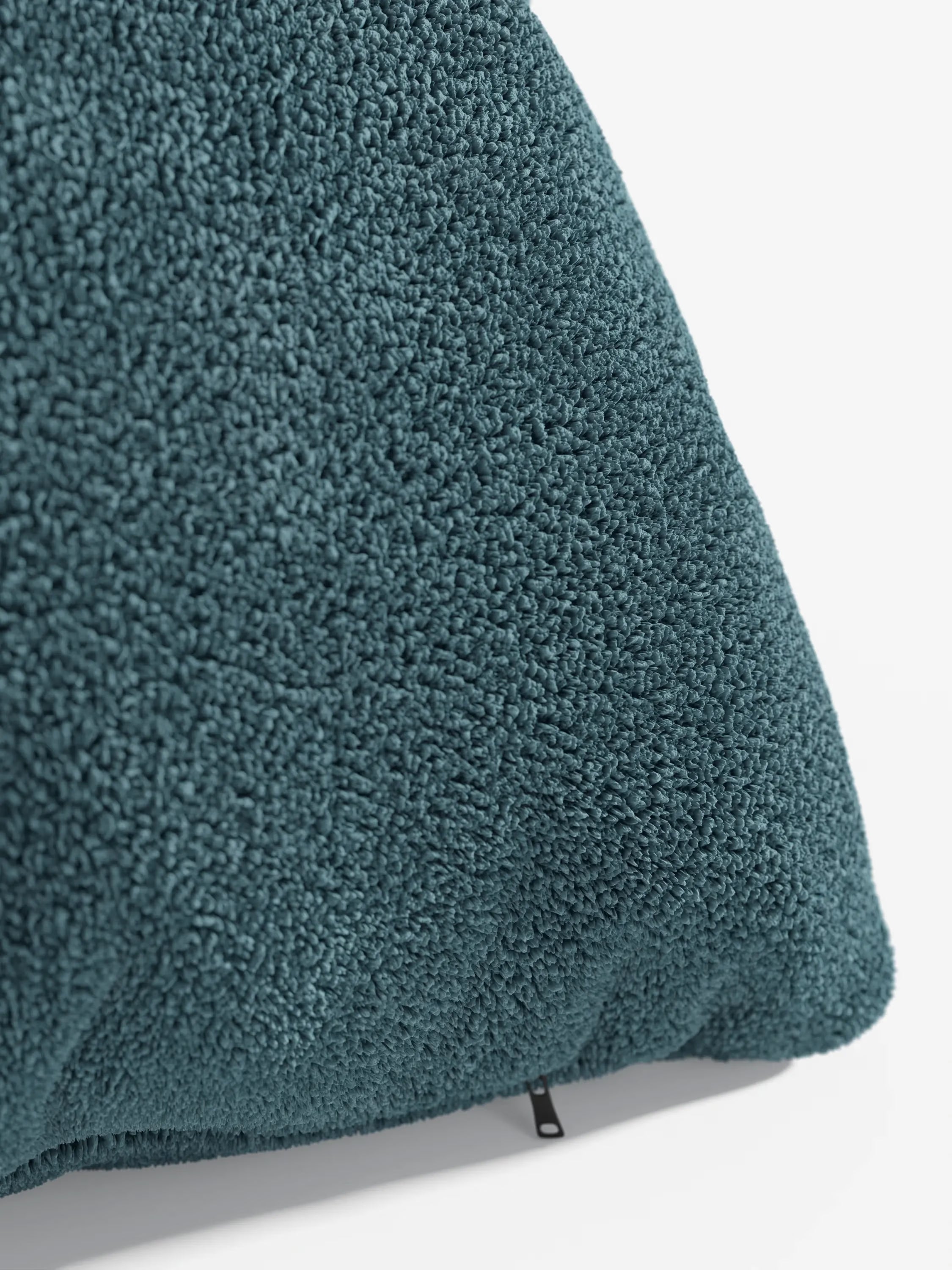 Favola Coussin décoratif carré 45x45 en tissu bouclé détachable – décoratif et design