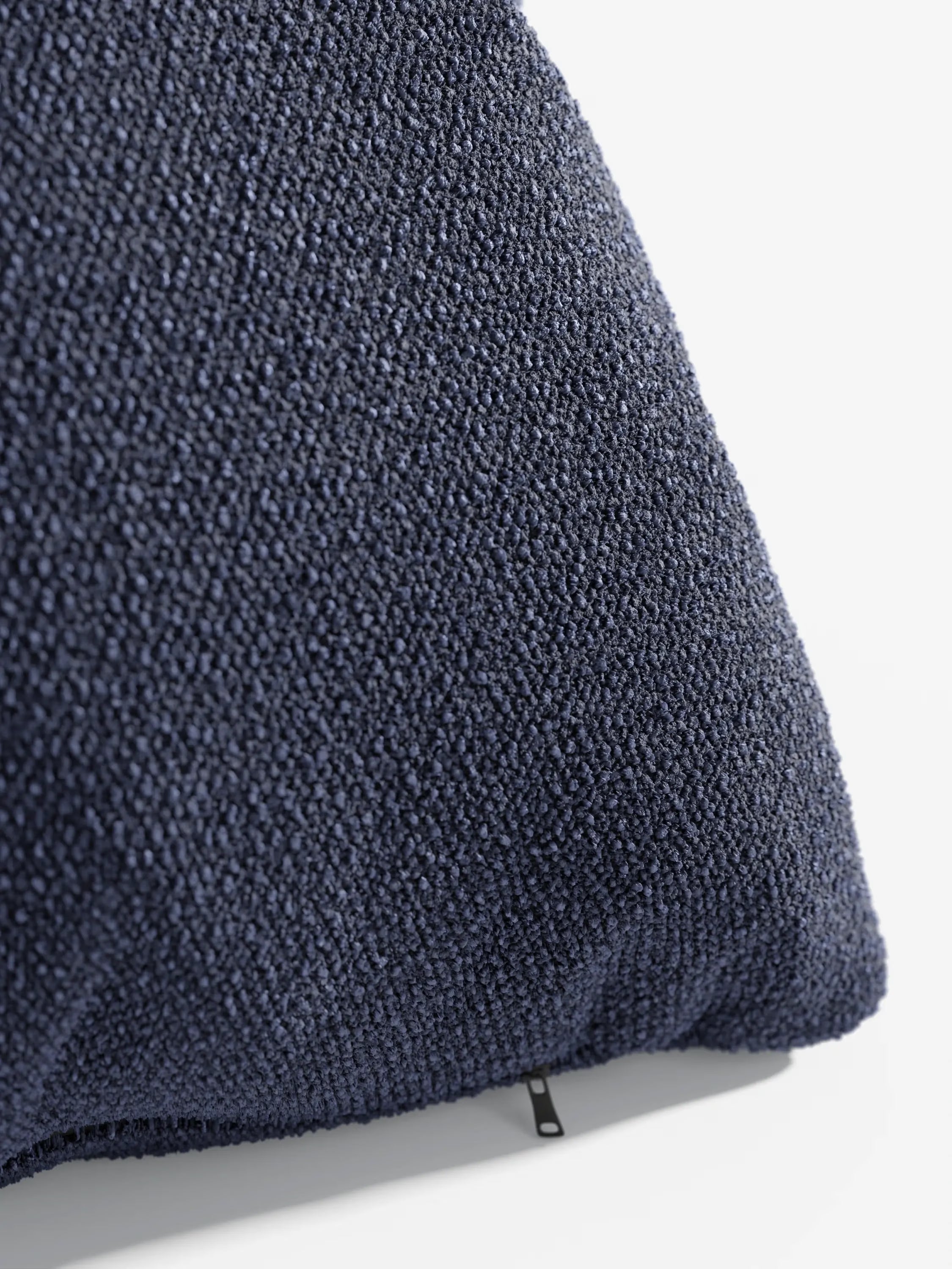 Lambada decorative square padded cushion 45x45 cm in stain-resistant cotton-effect fabric