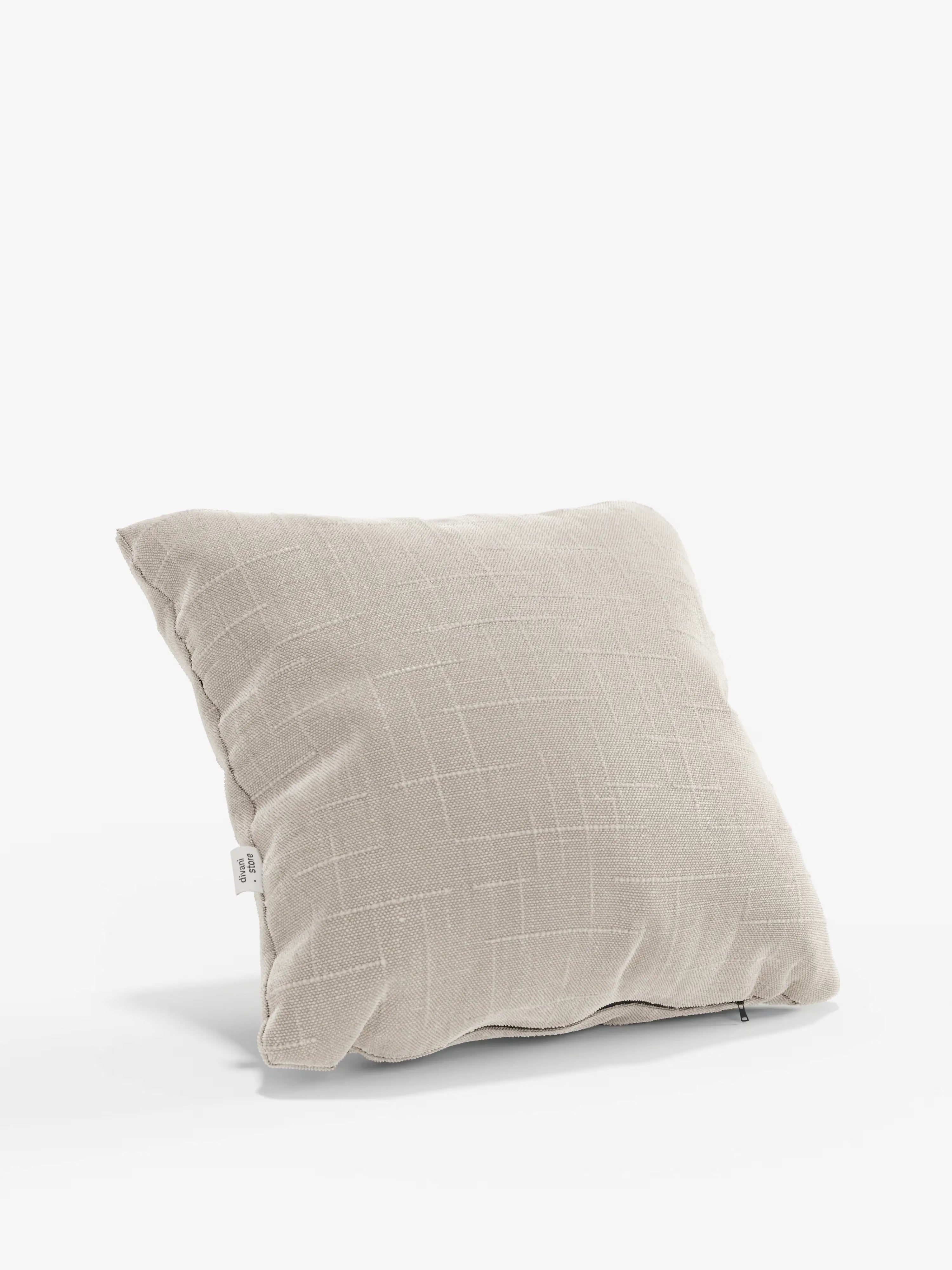 Kimono Decorative square padded cushion 45x45 in stain-resistant and water-repellent jacquard fabric