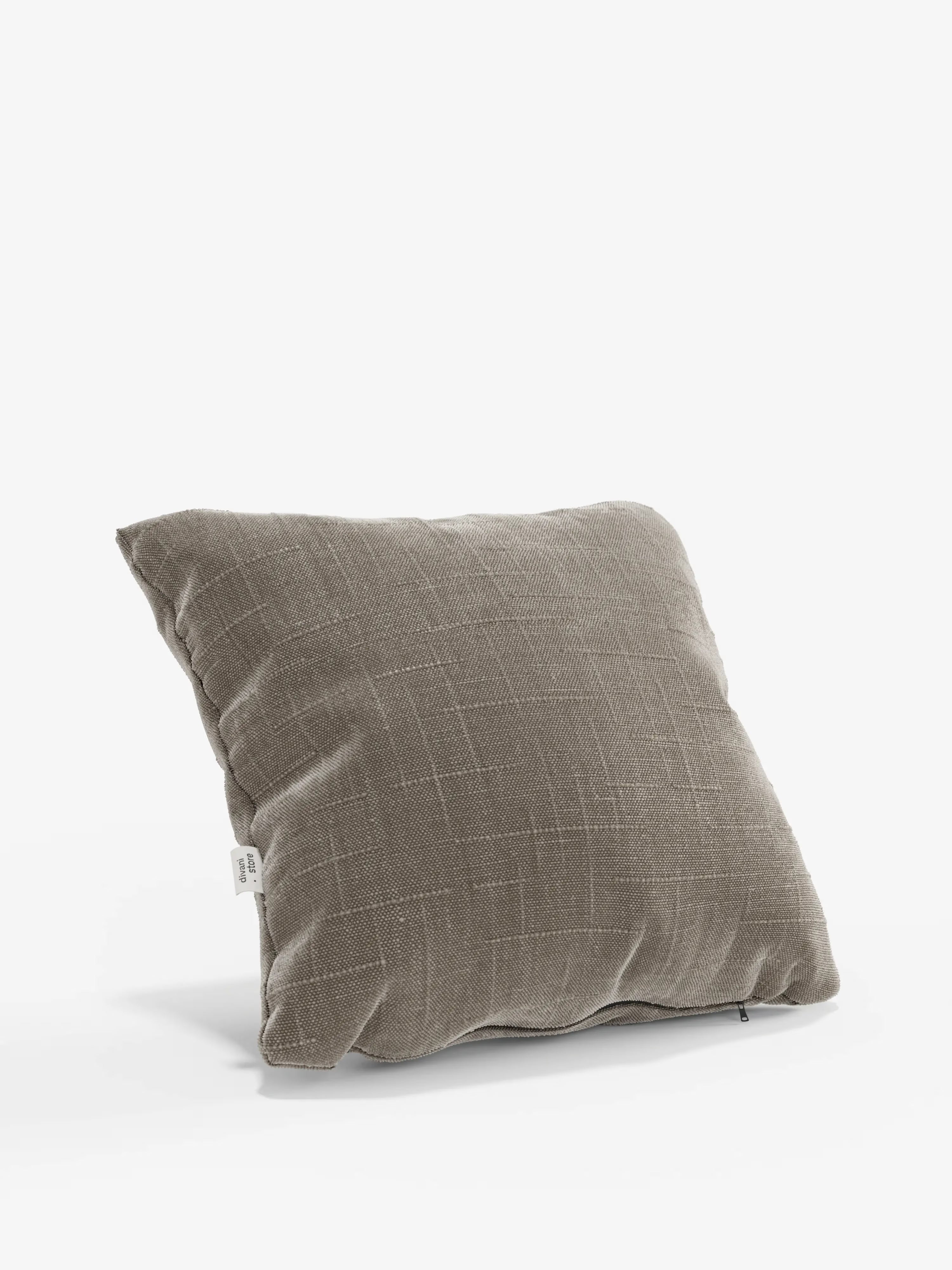 Kimono Decorative square padded cushion 45x45 in stain-resistant and water-repellent jacquard fabric