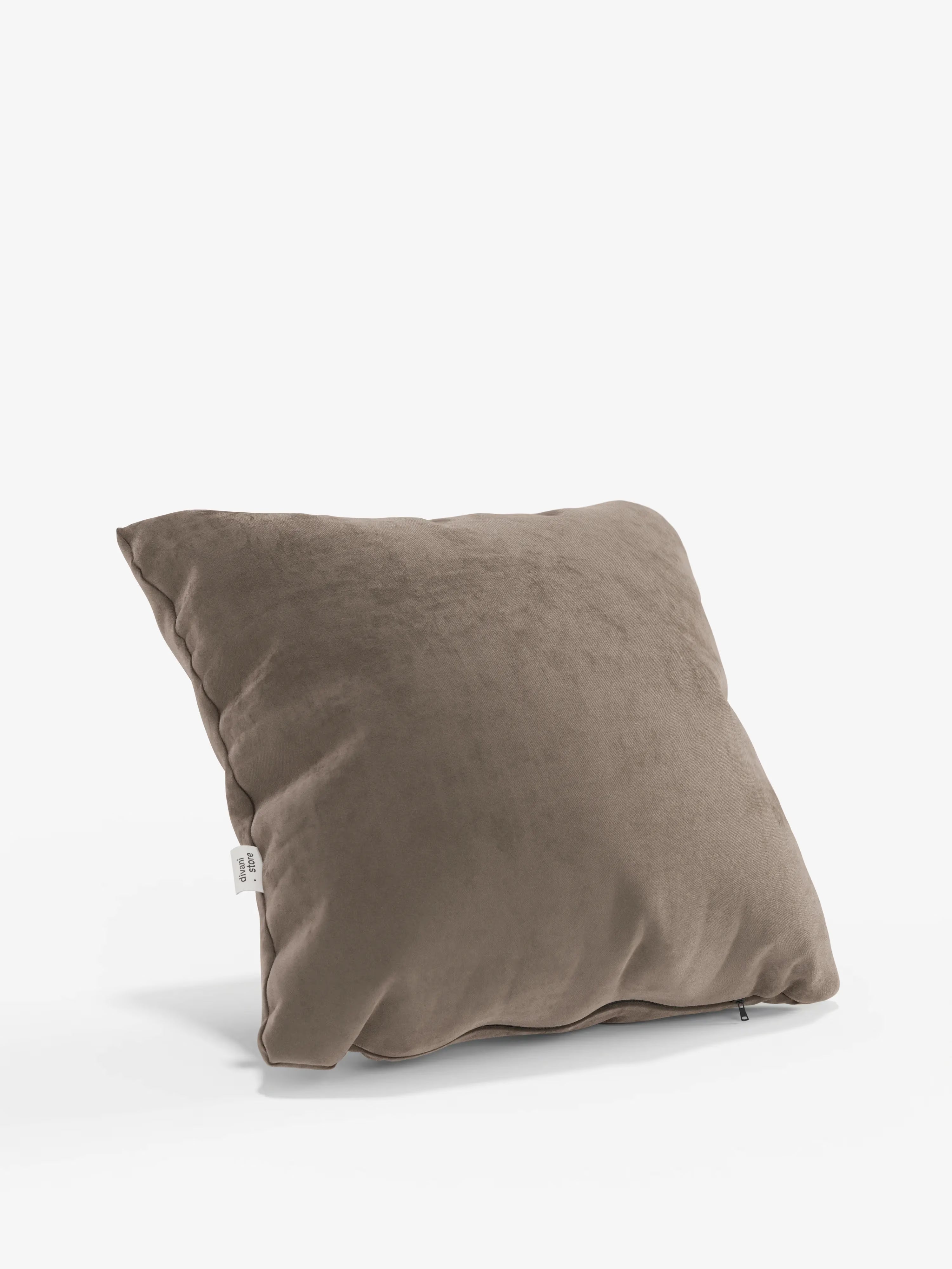 Gioiello Cuscino imbottito decorativo quadrato 45x45 cm in velluto elegante soft touch smacchiabile