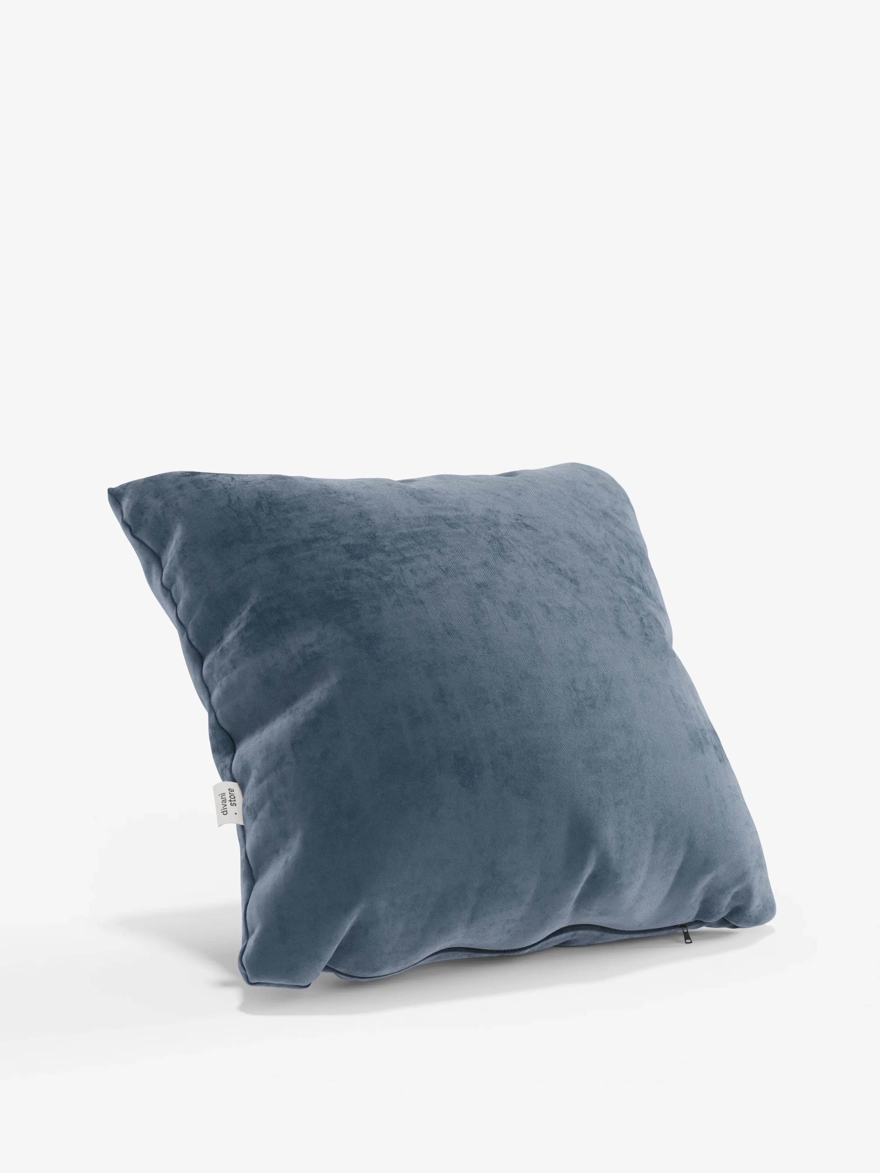 Gioiello Cuscino imbottito decorativo quadrato 45x45 cm in velluto elegante soft touch smacchiabile