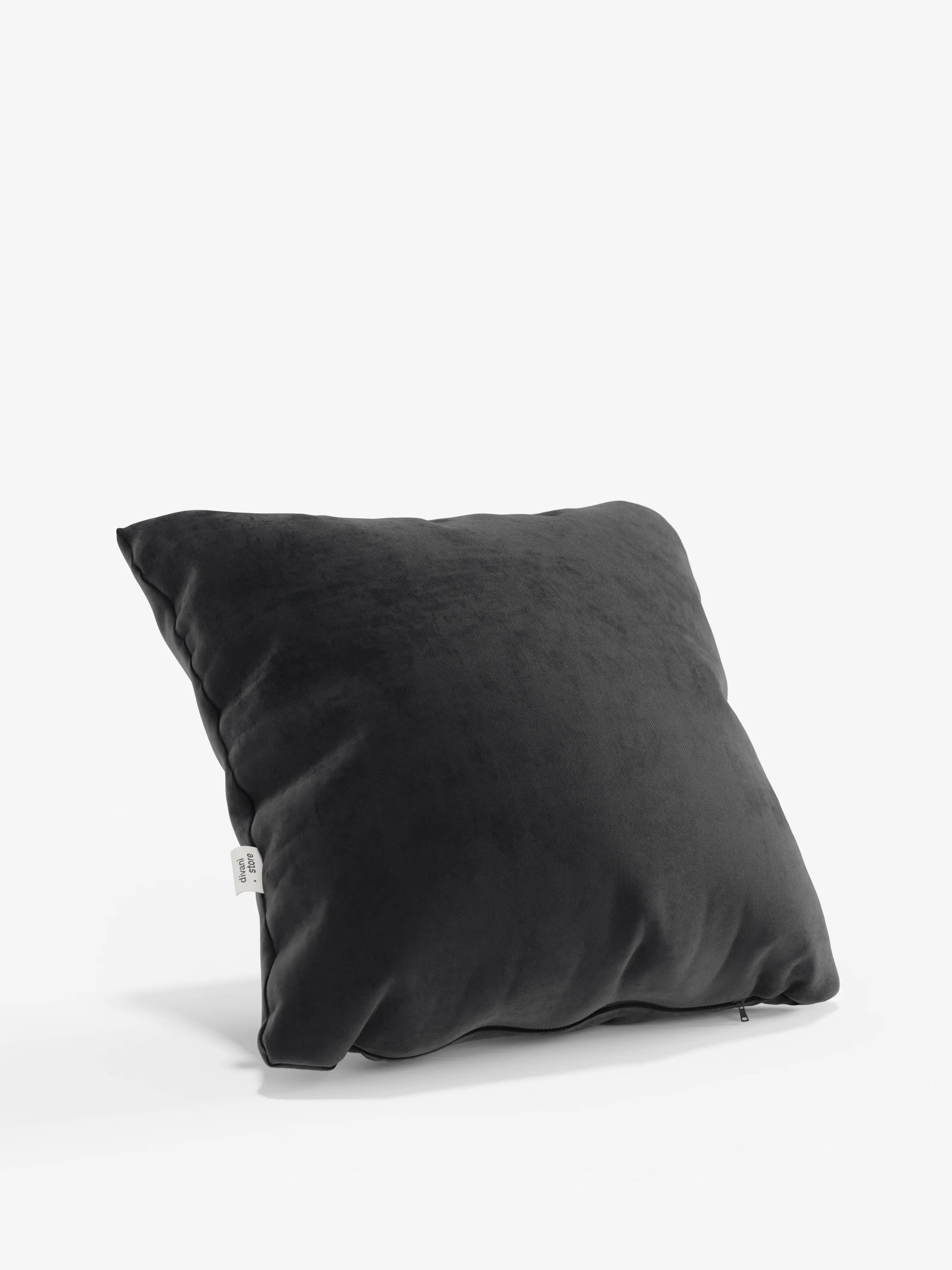 Gioiello Cuscino imbottito decorativo quadrato 45x45 cm in velluto elegante soft touch smacchiabile