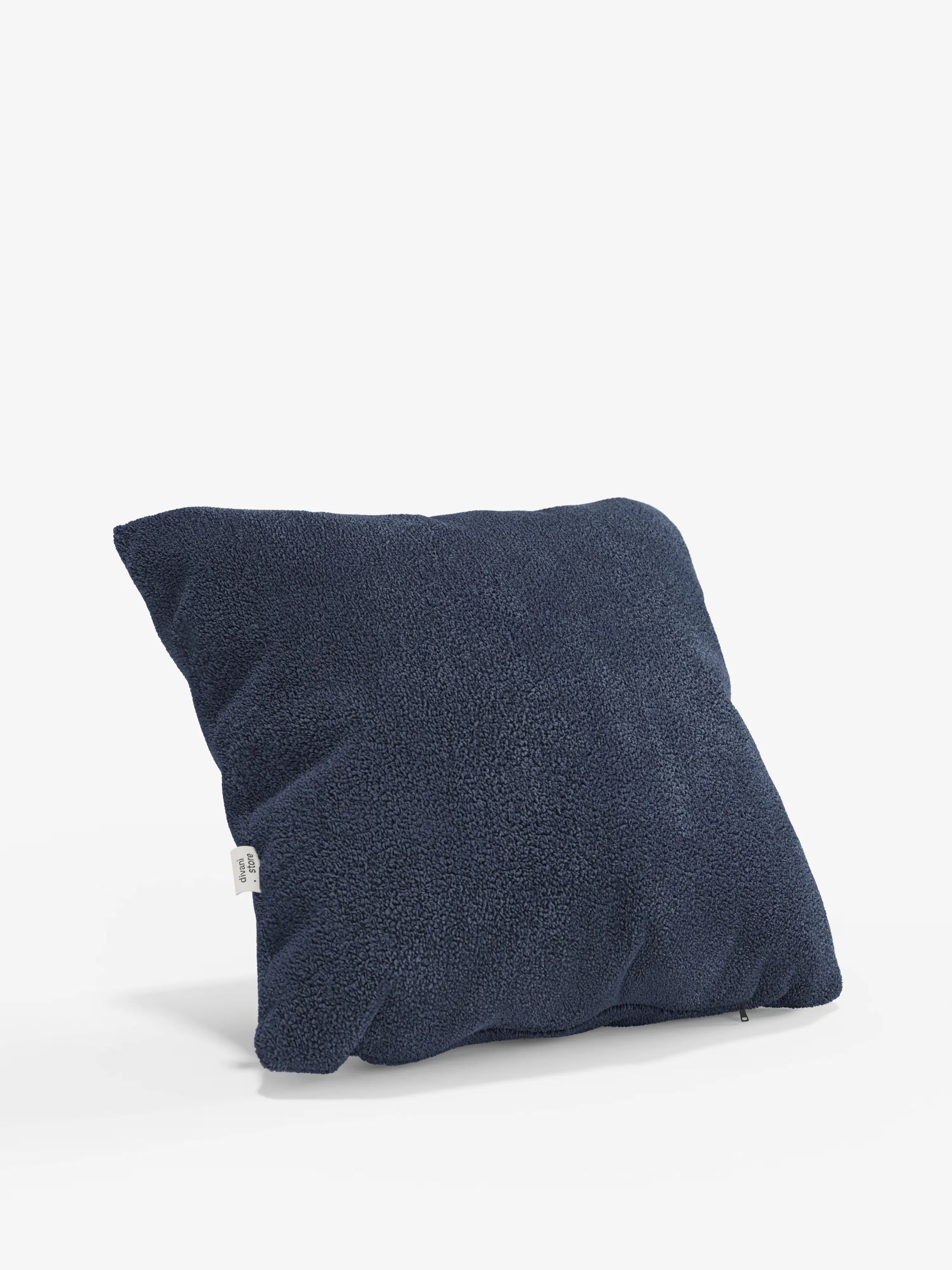 Favola Coussin décoratif carré 45x45 en tissu bouclé détachable – décoratif et design