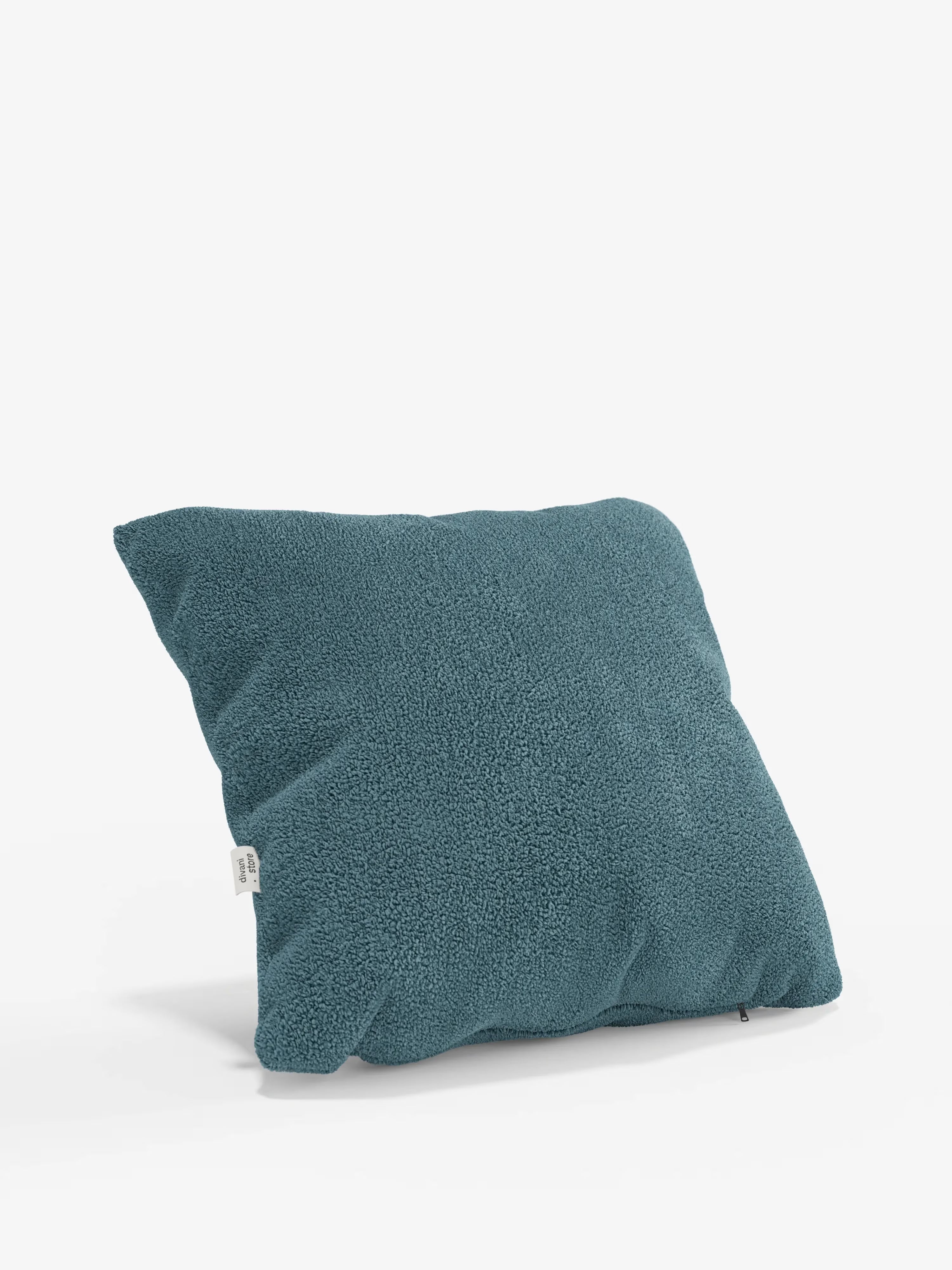 Favola Coussin décoratif carré 45x45 en tissu bouclé détachable – décoratif et design