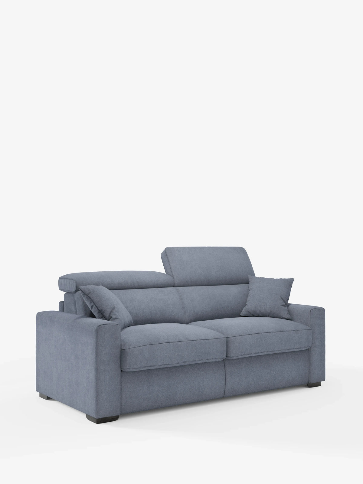 Maximus Divano letto 3 posti e materasso ALTO 20 cm - Poggiatesta reclinabili in tessuto smacchiabile Oeko-Tex